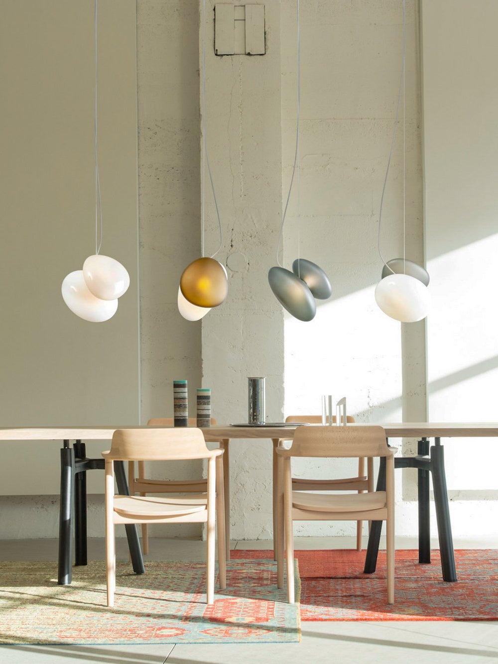 Translucent Frosted Glass Pendant Light - Letslighting
