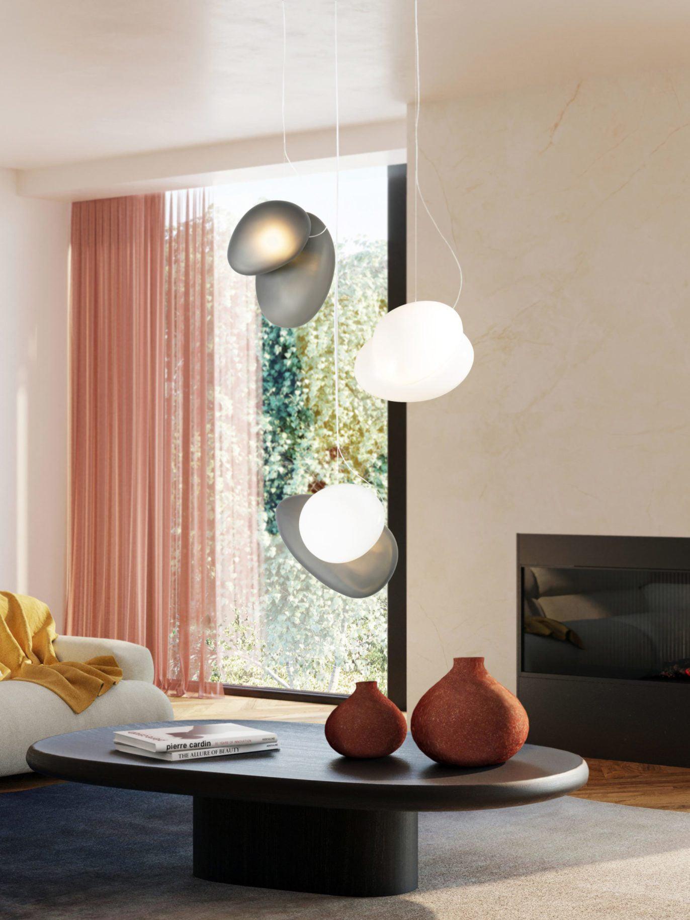 Translucent Frosted Glass Pendant Light - Letslighting