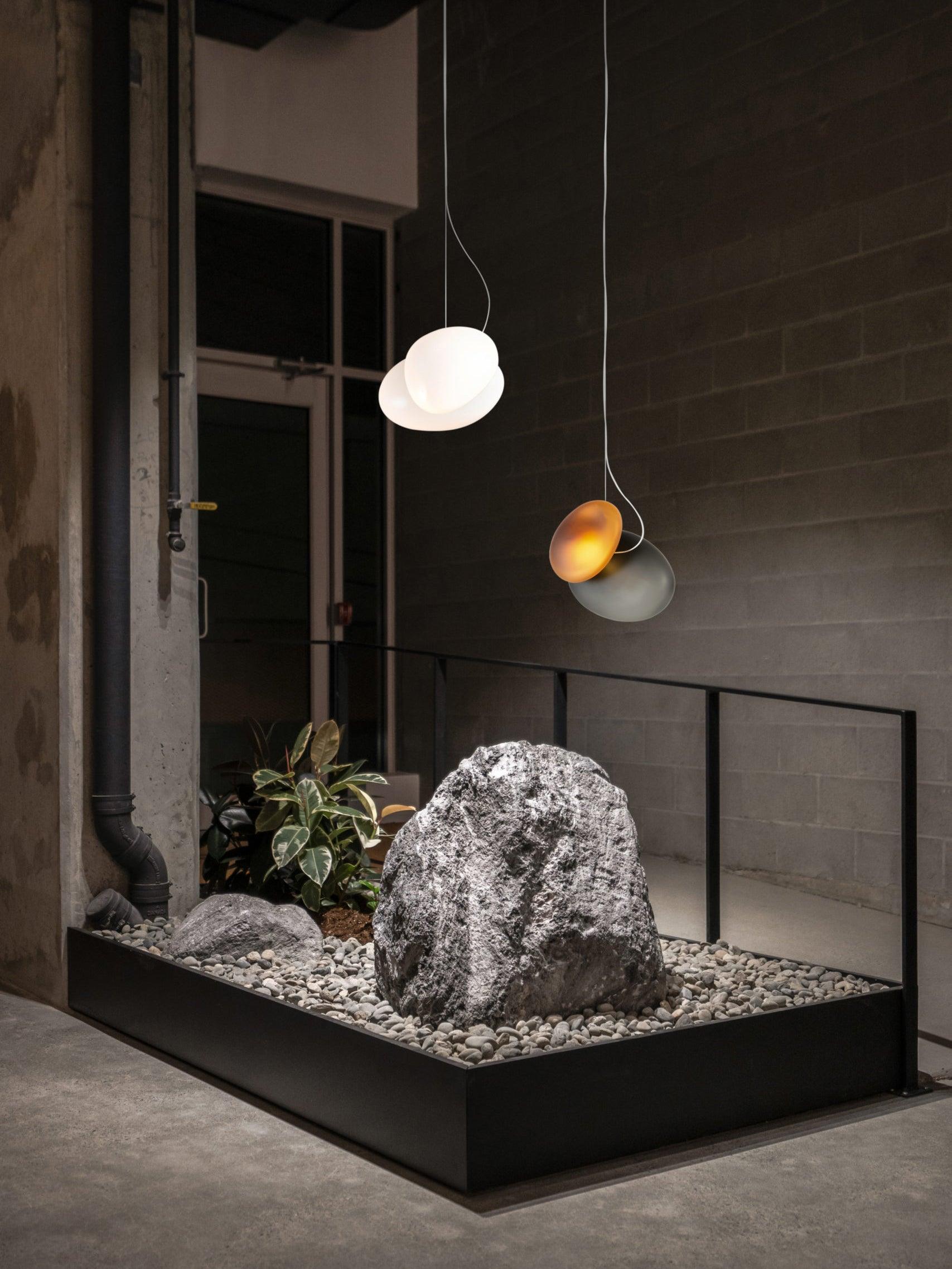 Translucent Frosted Glass Pendant Light - Letslighting