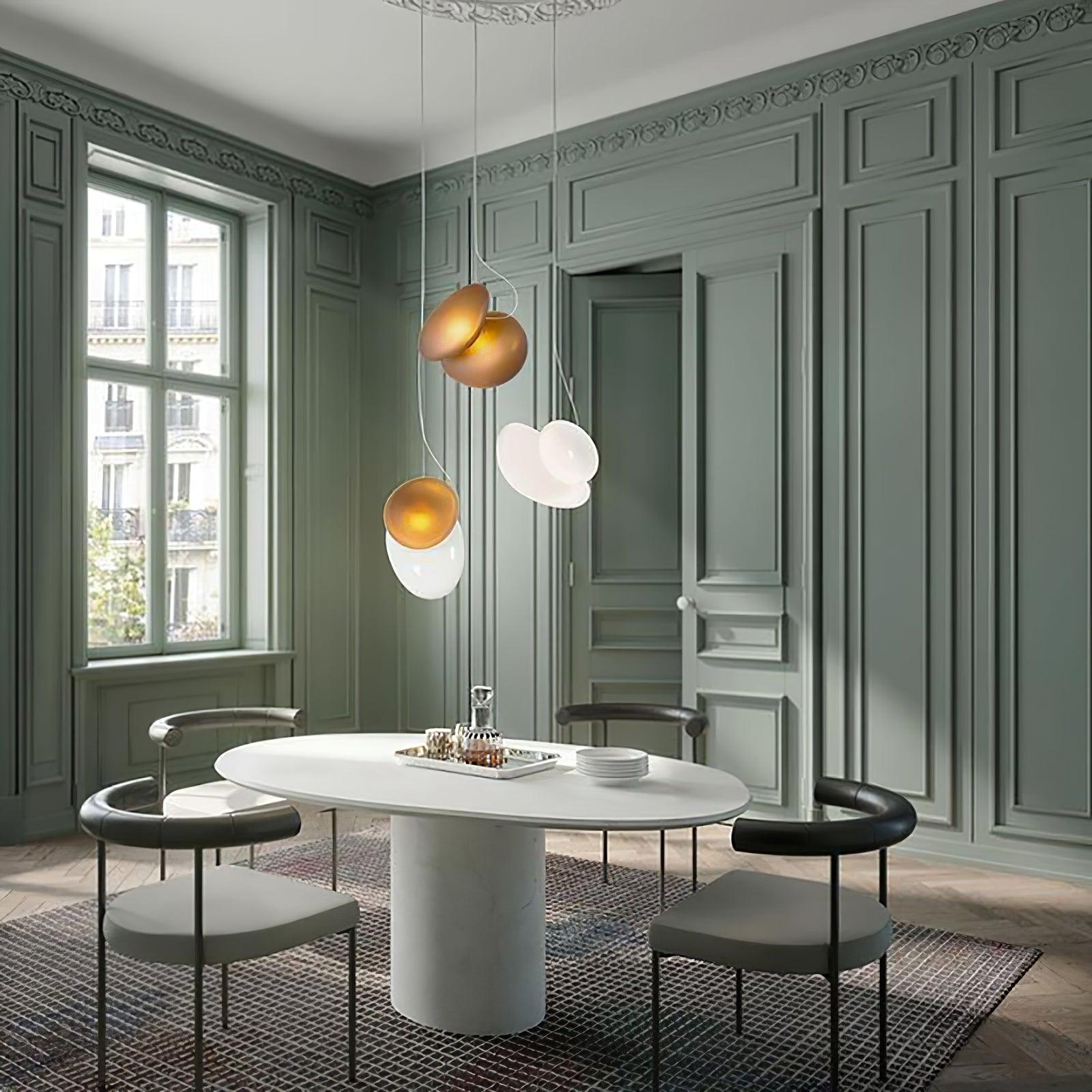 Translucent Frosted Glass Pendant Light - Letslighting