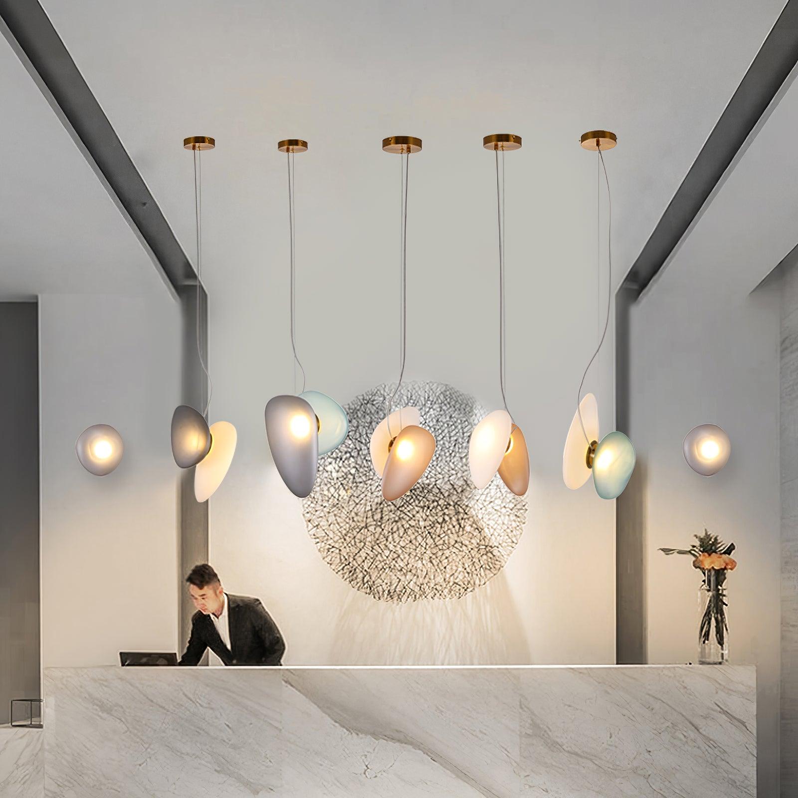 Translucent Frosted Glass Pendant Light - Letslighting