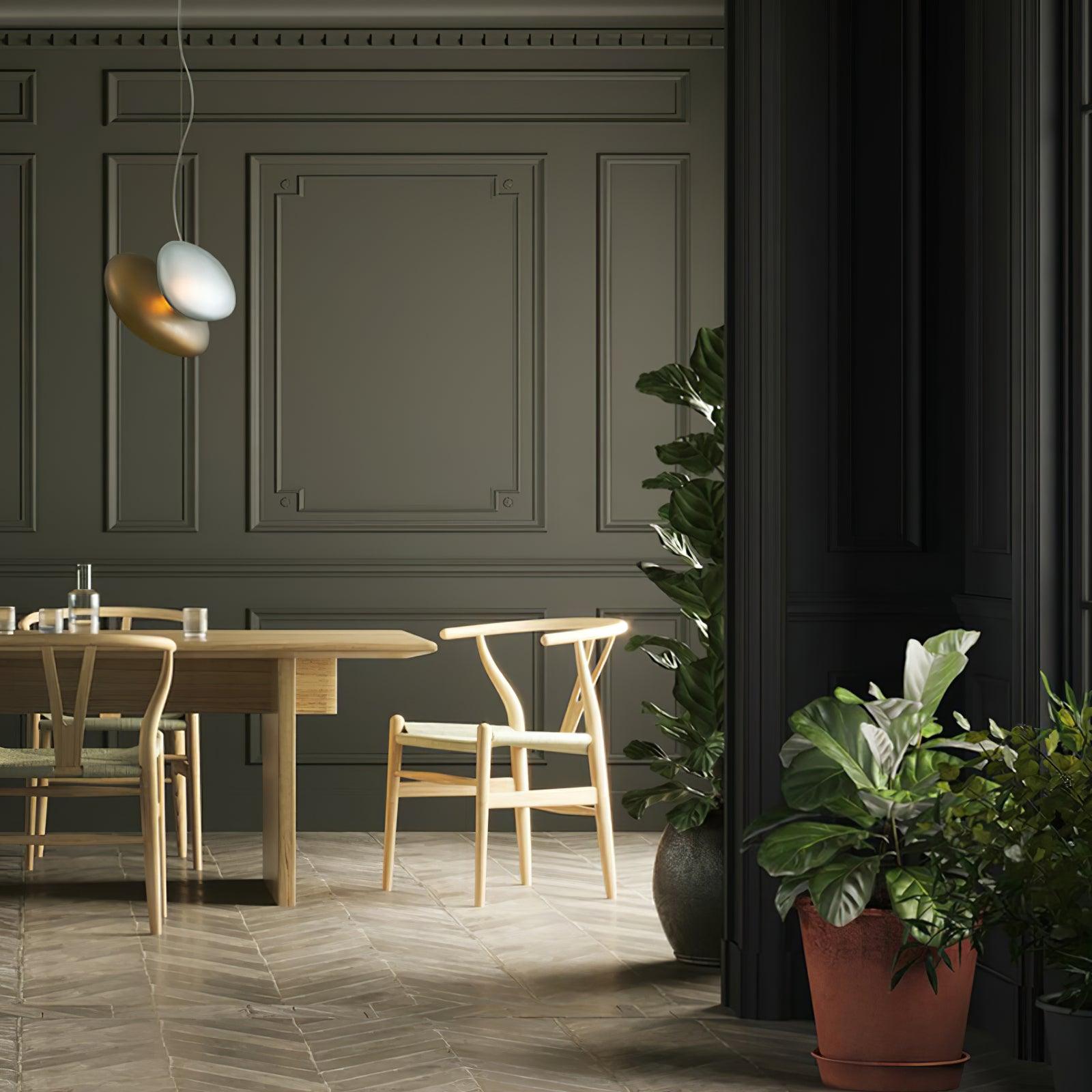 Translucent Frosted Glass Pendant Light - Letslighting