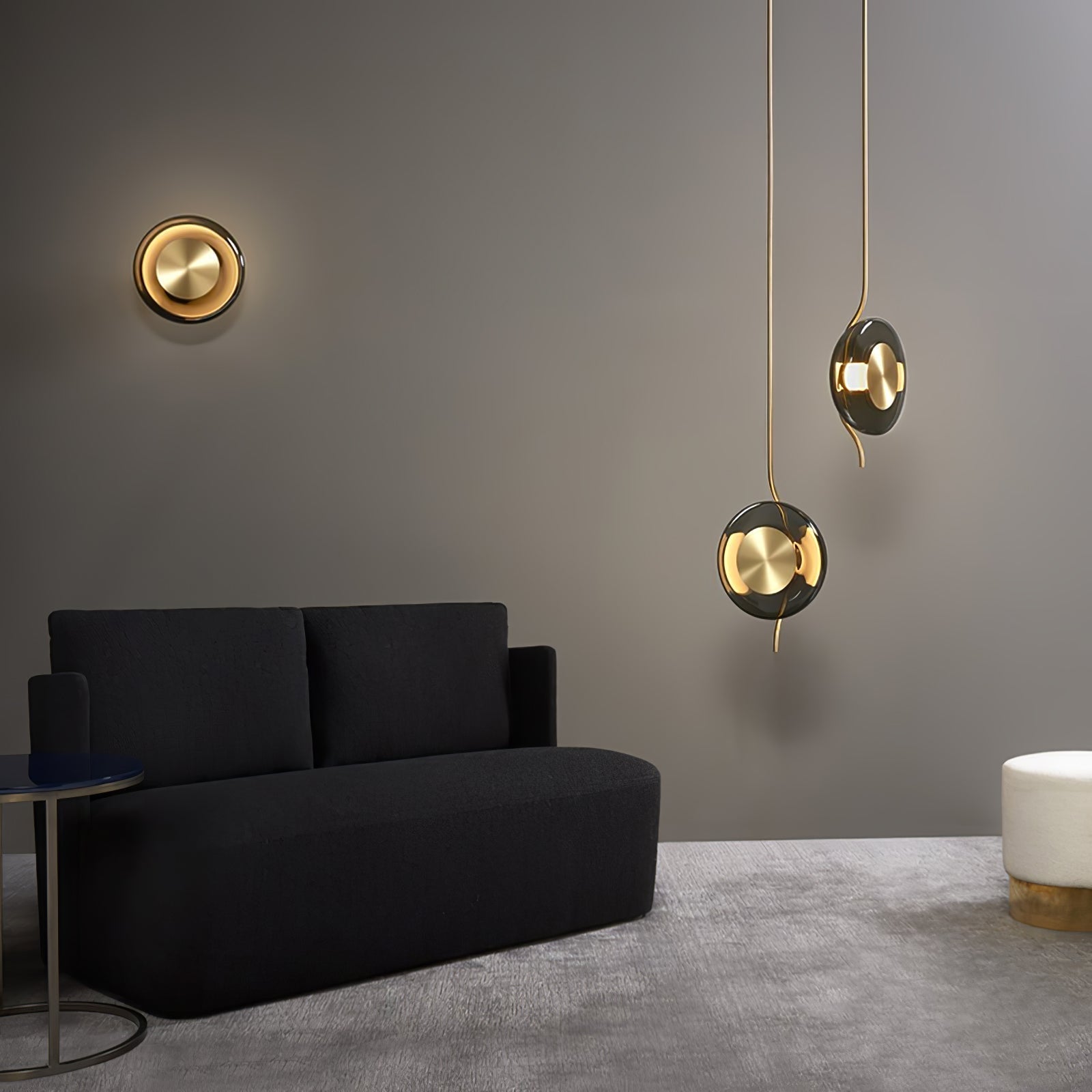 Umirus Modern Minimalist Glass Metal Pendant Lamp - Letslighting
