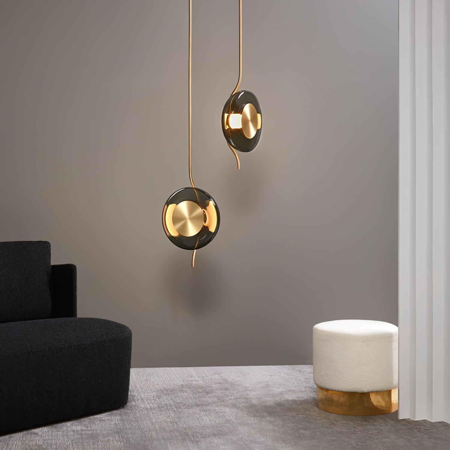 Umirus Modern Minimalist Glass Metal Pendant Lamp - Letslighting