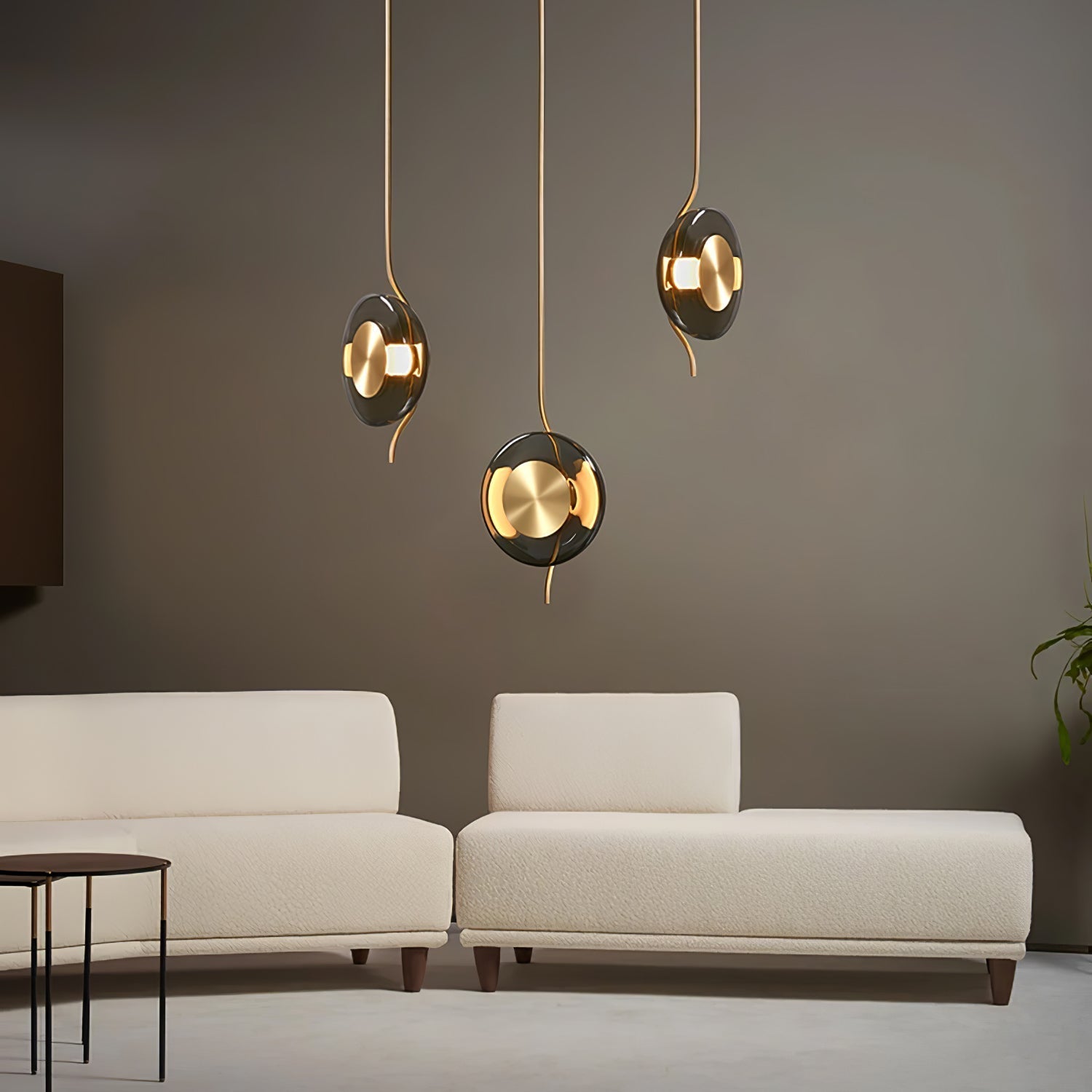 Umirus Modern Minimalist Glass Metal Pendant Lamp - Letslighting