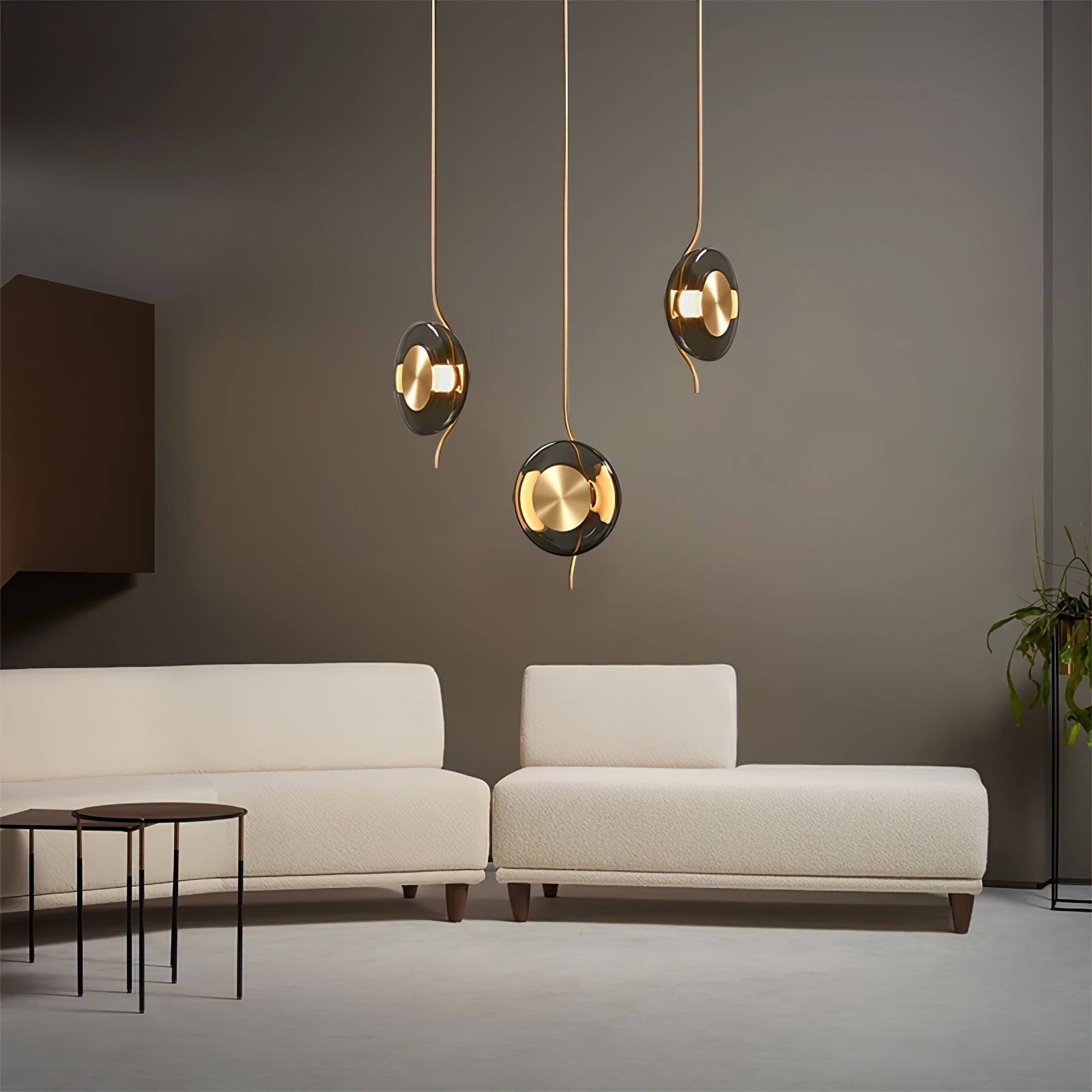 Umirus Modern Minimalist Glass Metal Pendant Lamp - Letslighting