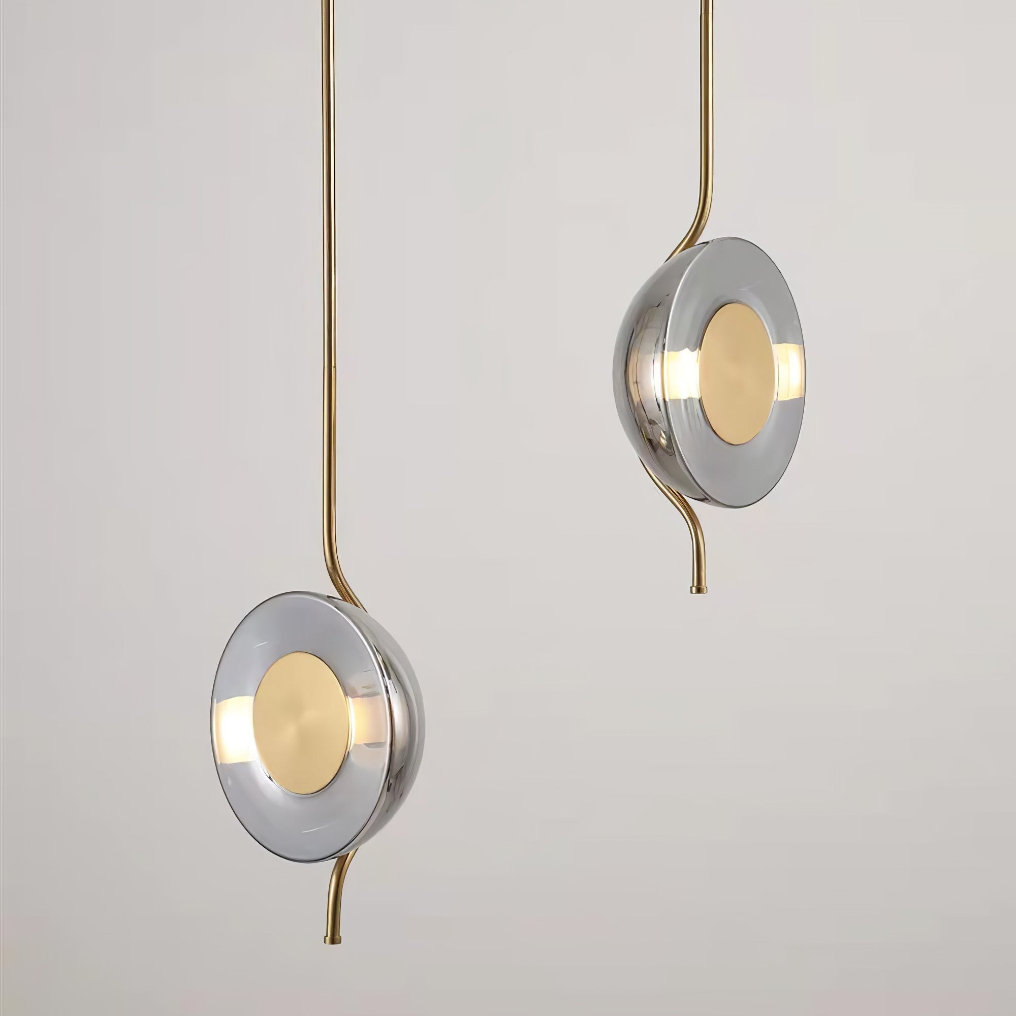 Umirus Modern Minimalist Glass Metal Pendant Lamp - Letslighting