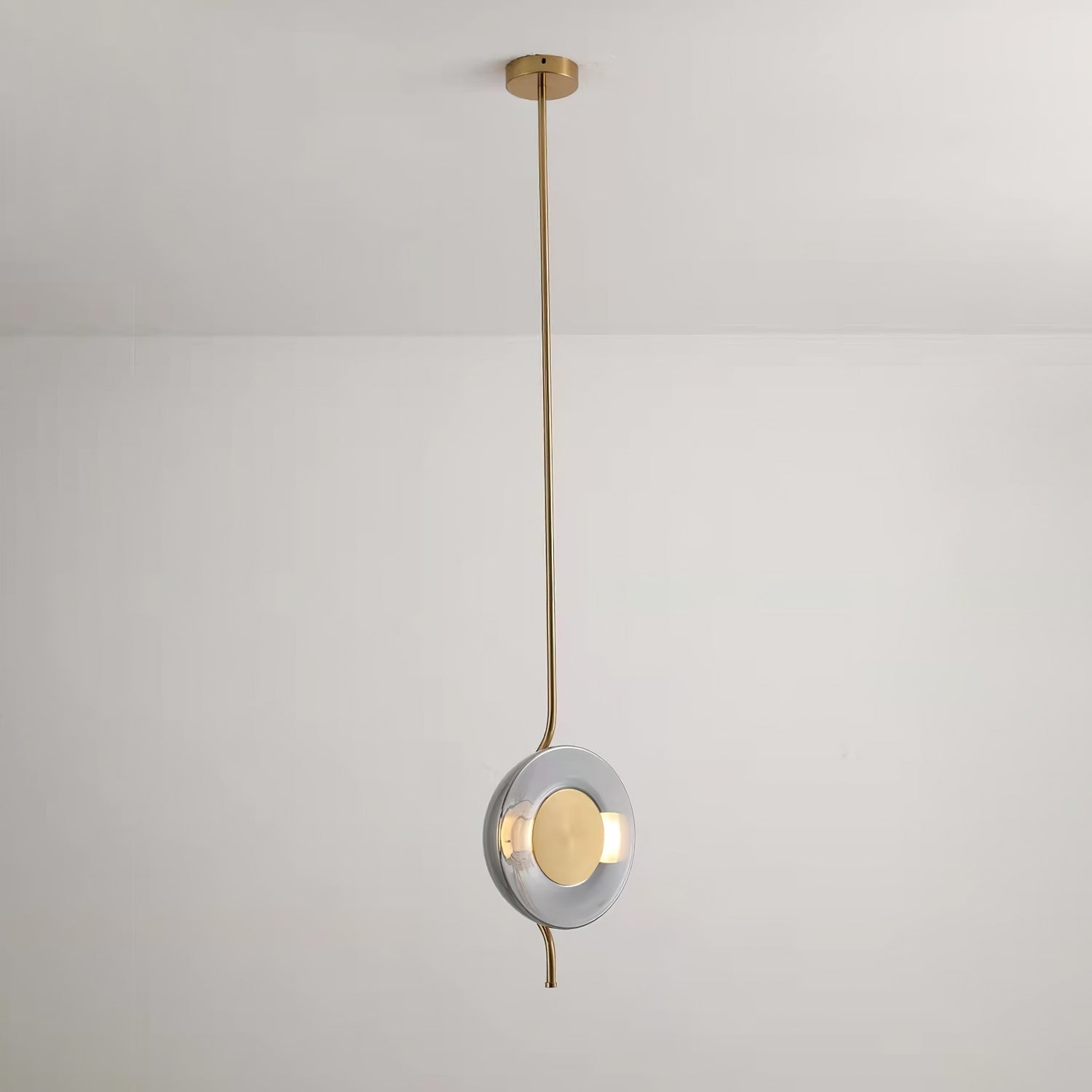 Umirus Modern Minimalist Glass Metal Pendant Lamp - Letslighting