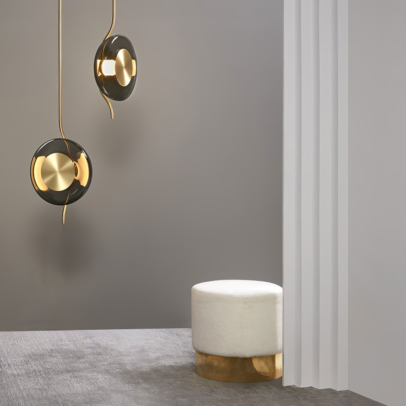 Umirus Modern Minimalist Glass Metal Pendant Lamp - Letslighting