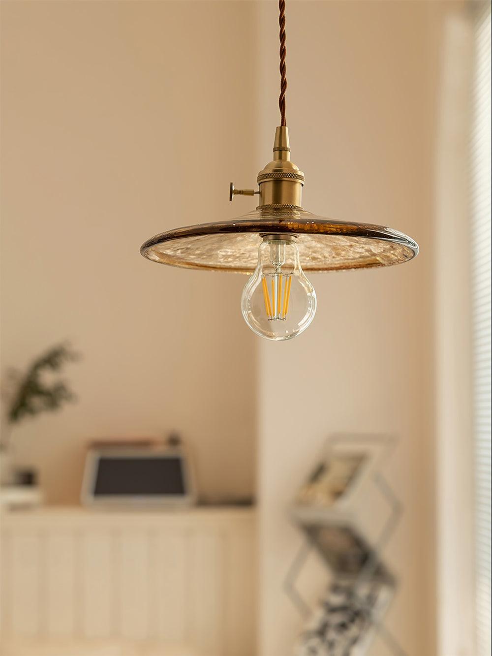 Sage Vintage Glass Pendant Light - Letslighting