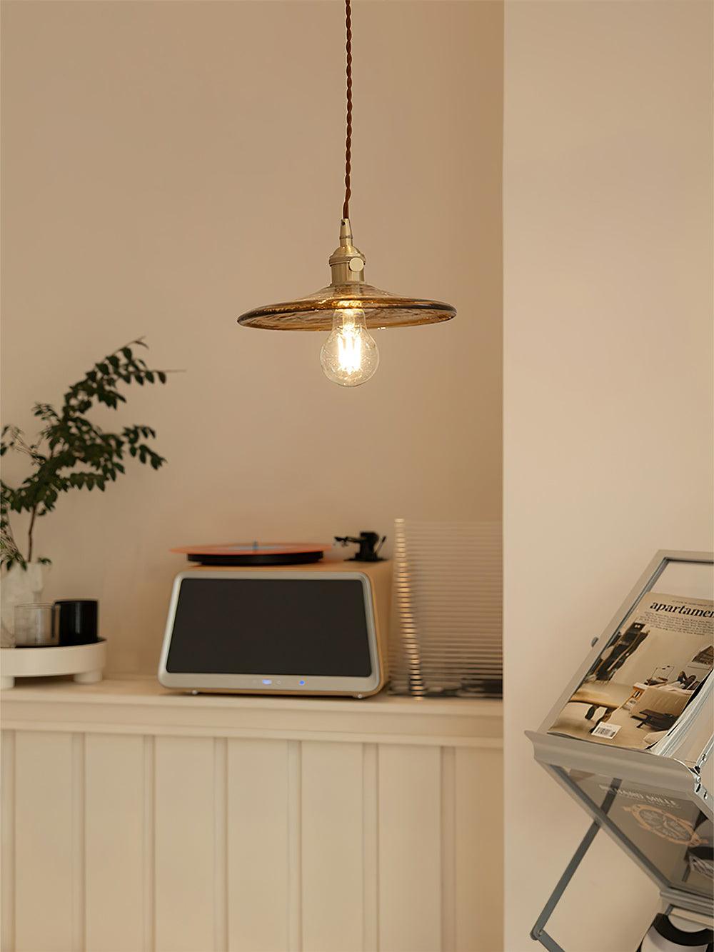 Sage Vintage Glass Pendant Light - Letslighting
