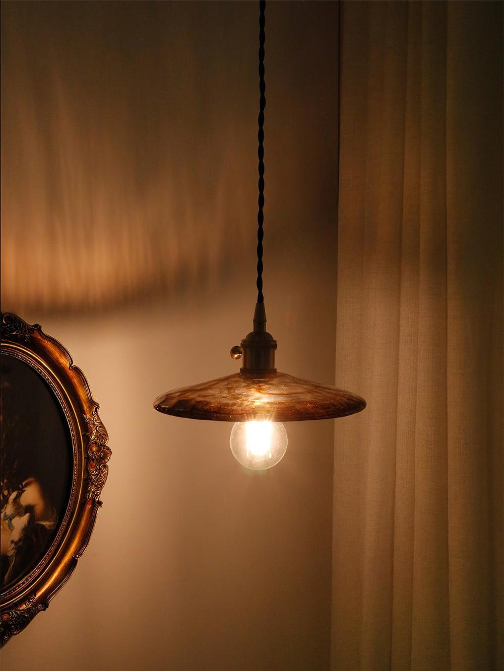 Sage Vintage Glass Pendant Light - Letslighting