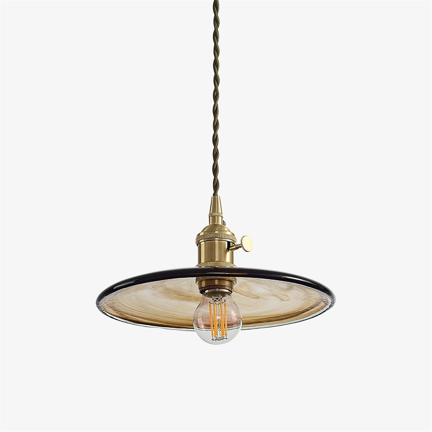 Sage Vintage Glass Pendant Light - Letslighting