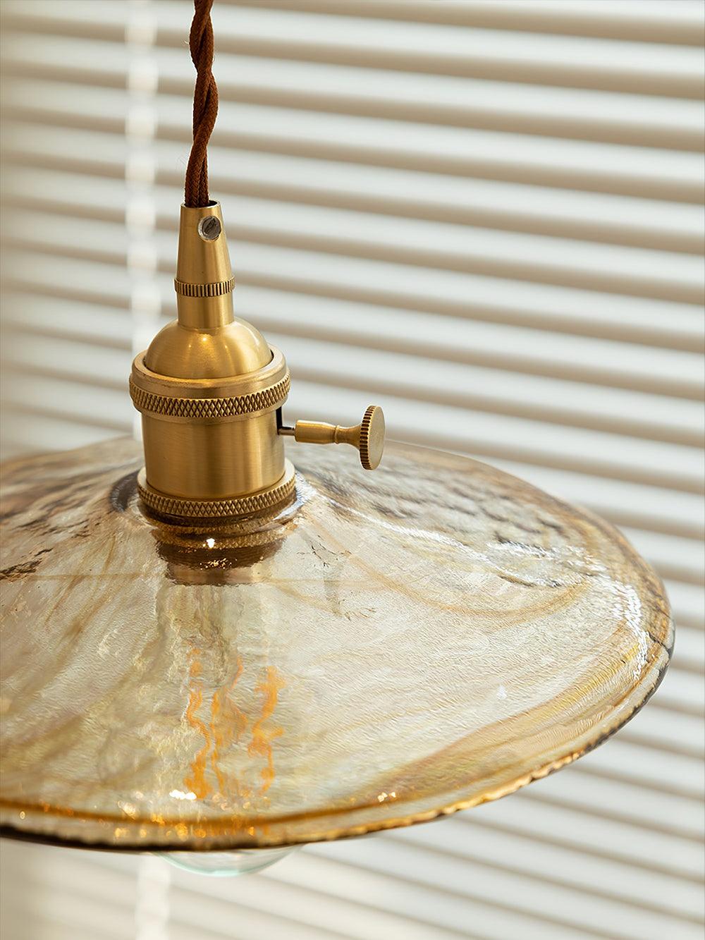 Sage Vintage Glass Pendant Light - Letslighting