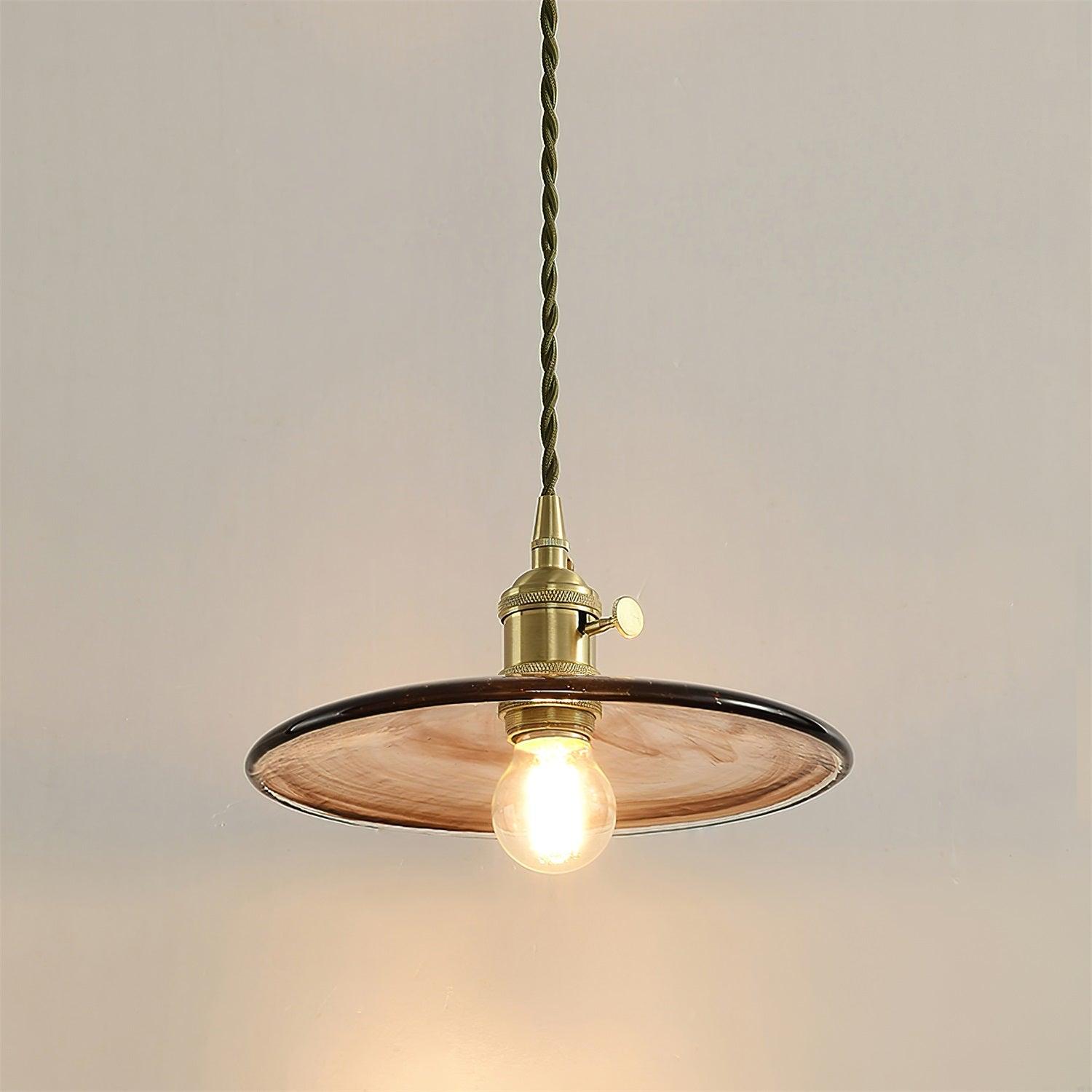 Sage Vintage Glass Pendant Light - Letslighting