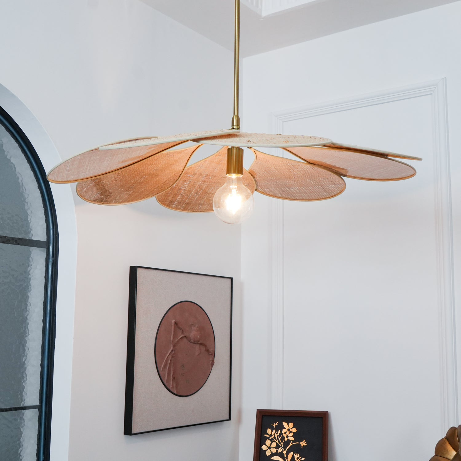 Petals Bloom Rattan Pendant Lamp - Letslighting