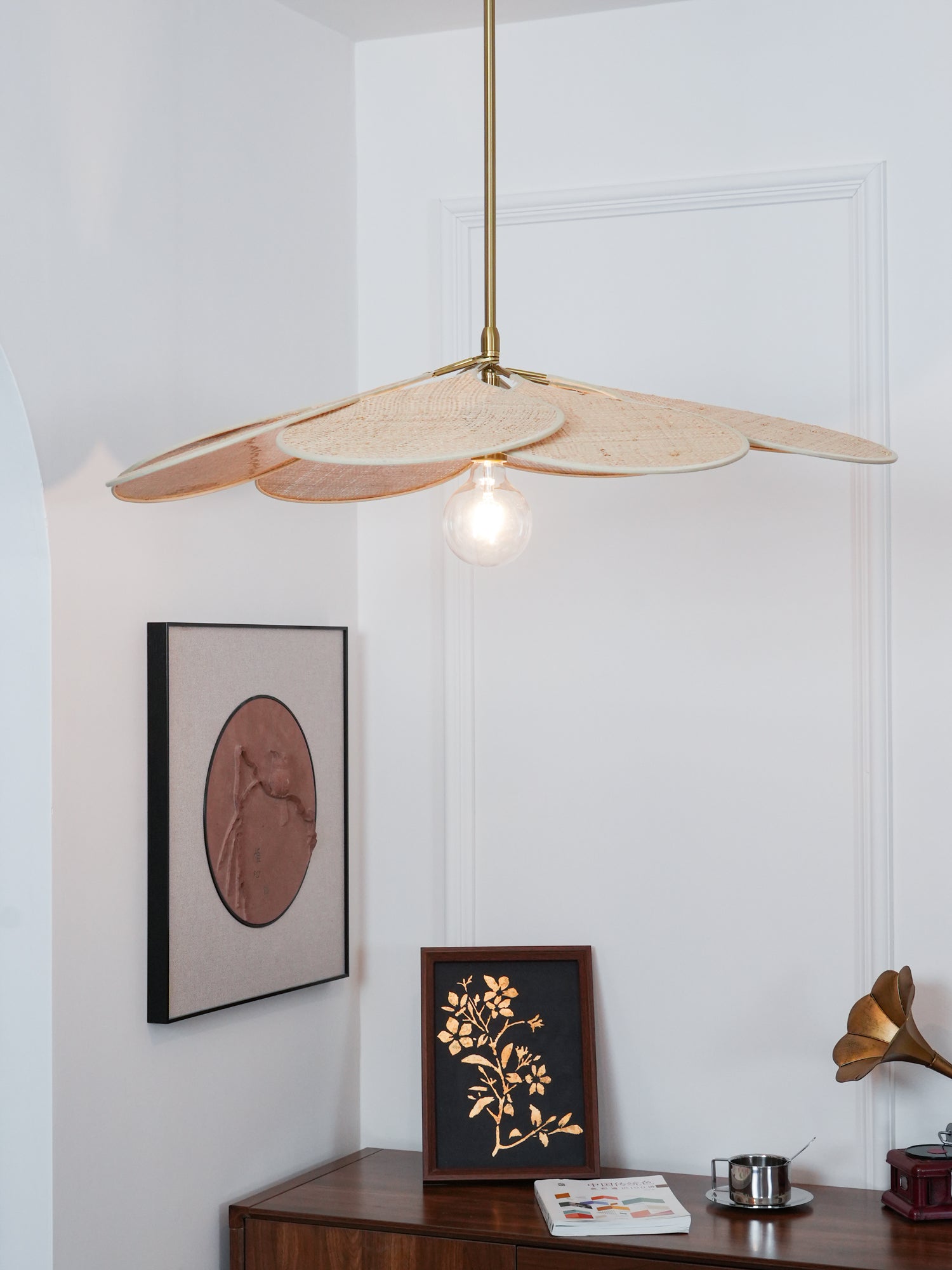 Petals Bloom Rattan Pendant Lamp - Letslighting