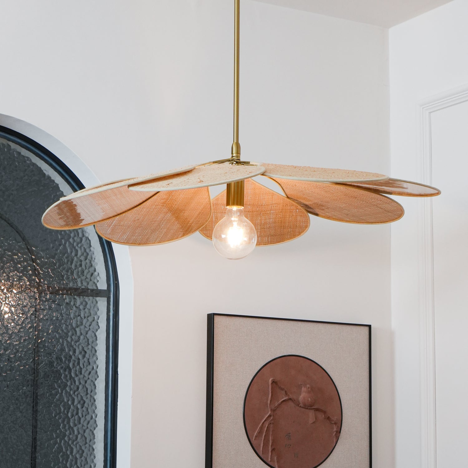 Petals Bloom Rattan Pendant Lamp - Letslighting