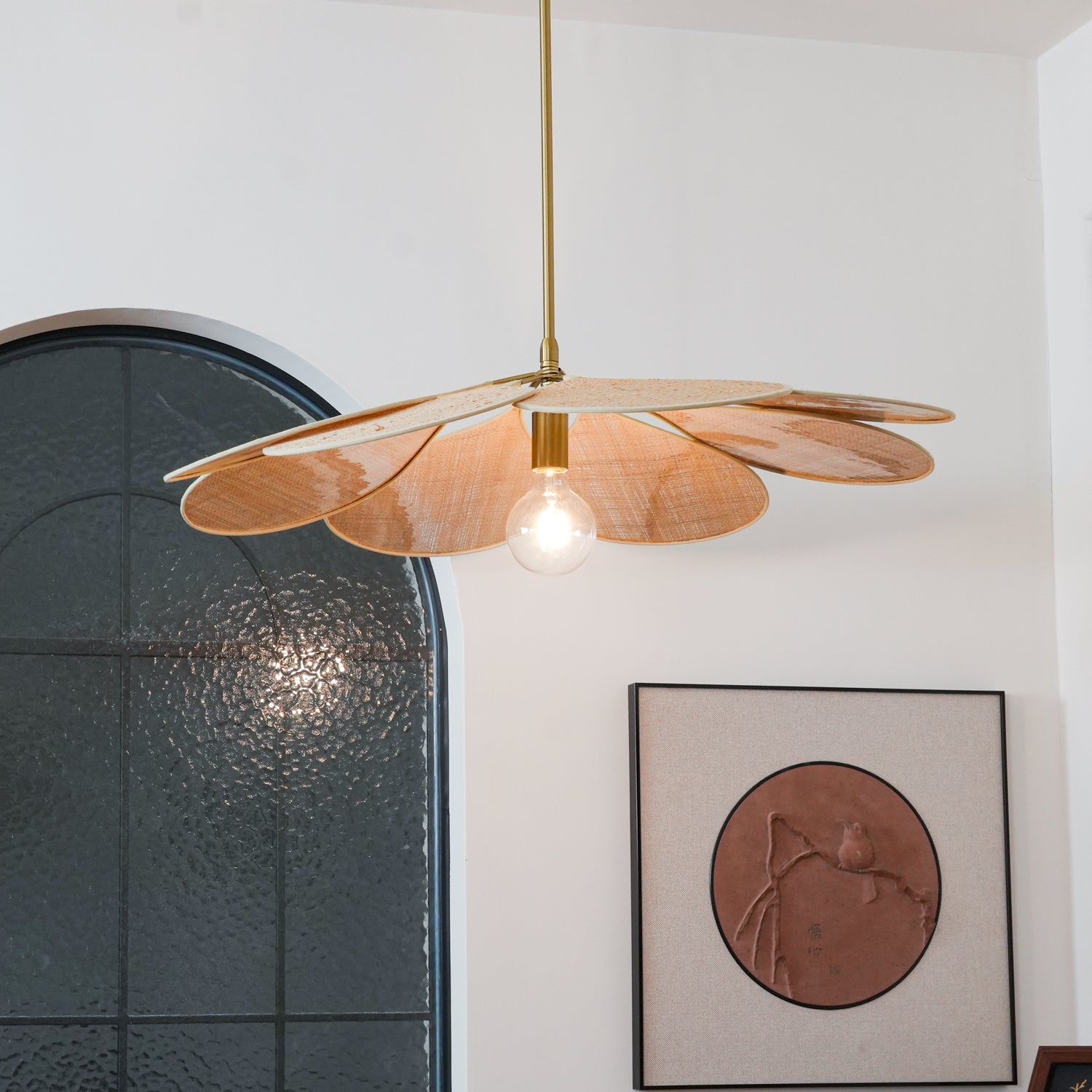 Petals Bloom Rattan Pendant Lamp - Letslighting