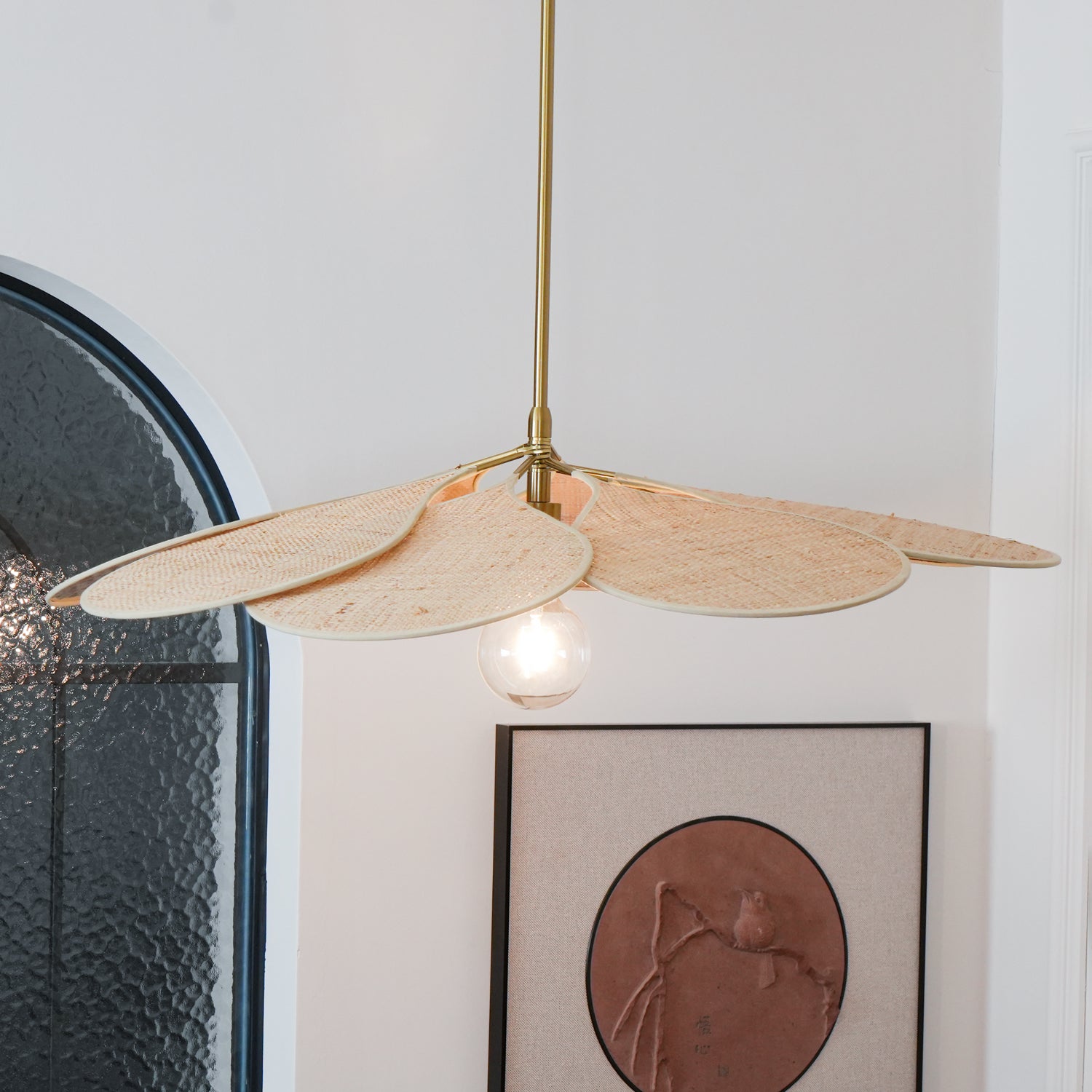 Petals Bloom Rattan Pendant Lamp - Letslighting