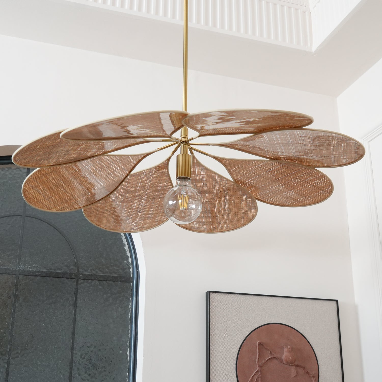 Petals Bloom Rattan Pendant Lamp - Letslighting