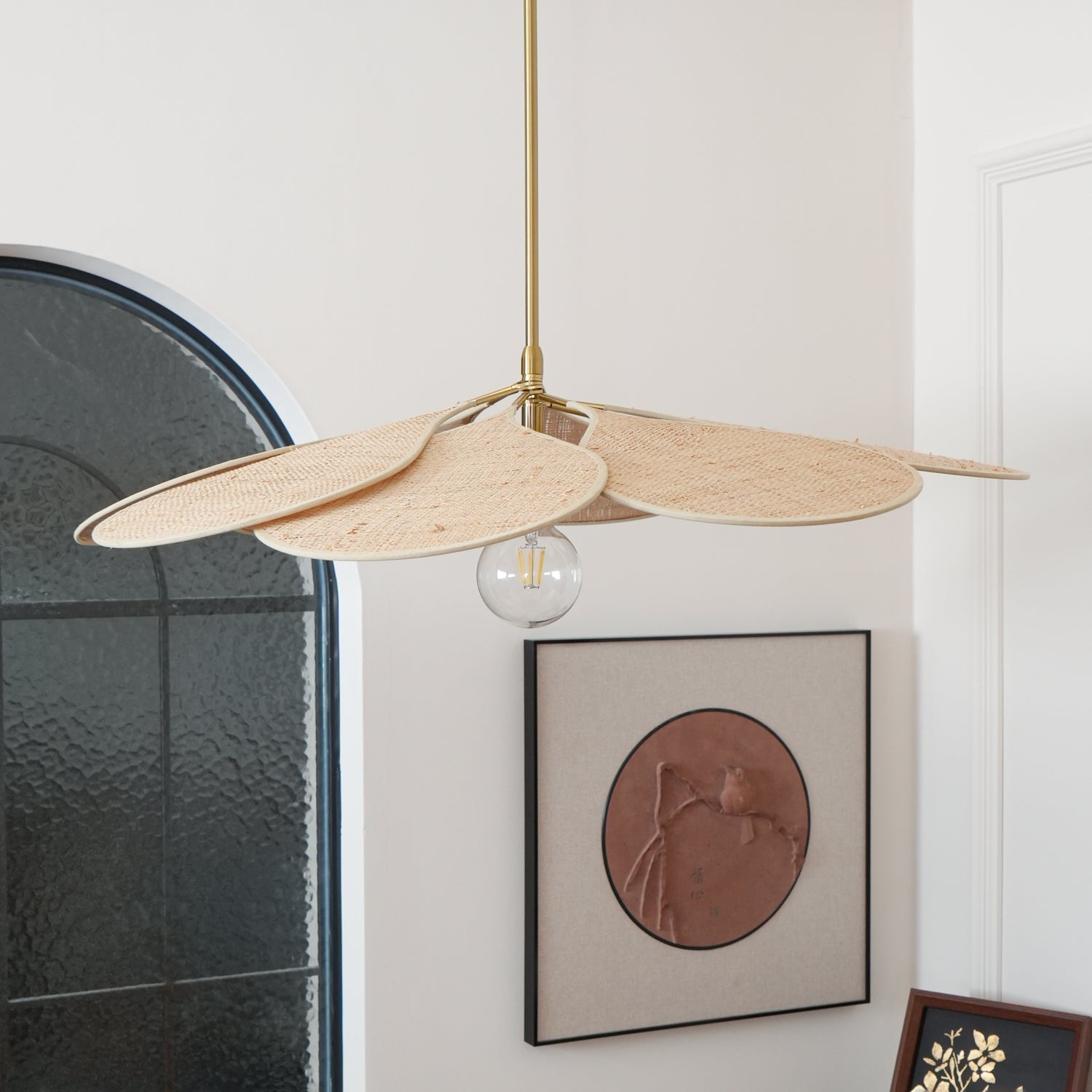 Petals Bloom Rattan Pendant Lamp - Letslighting