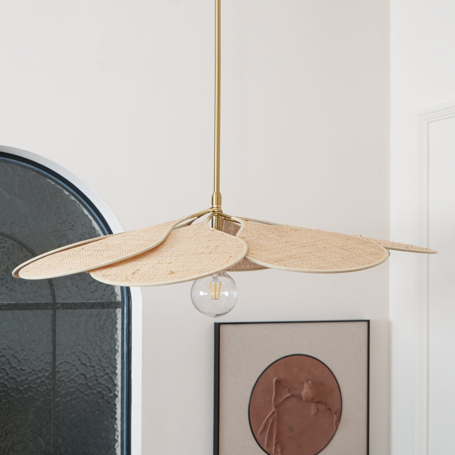 Petals Bloom Rattan Pendant Lamp - Letslighting