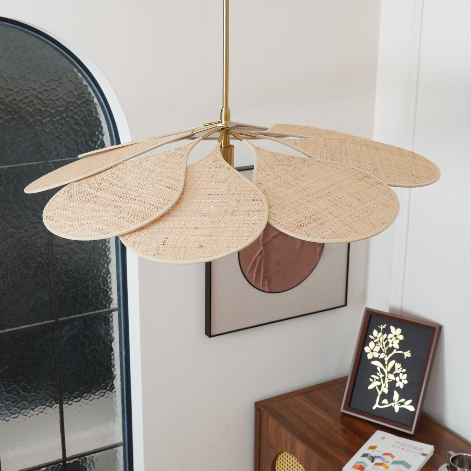 Petals Bloom Rattan Pendant Lamp - Letslighting