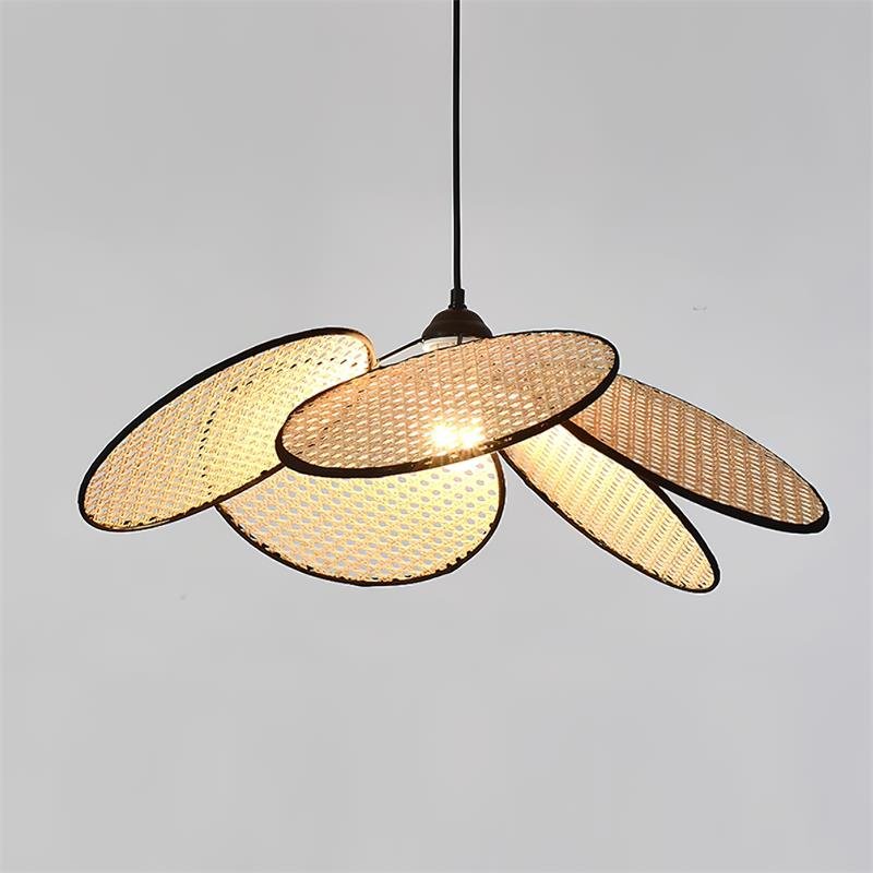 Petals Rattan Pendant Lamp - Letslighting