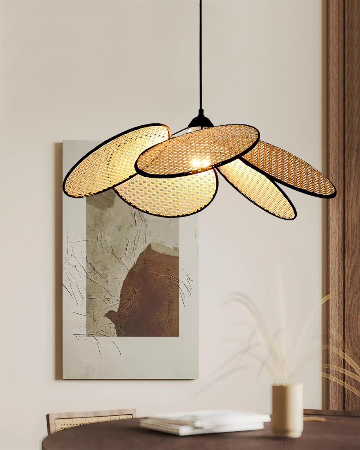 Petals Rattan Pendant Lamp - Letslighting