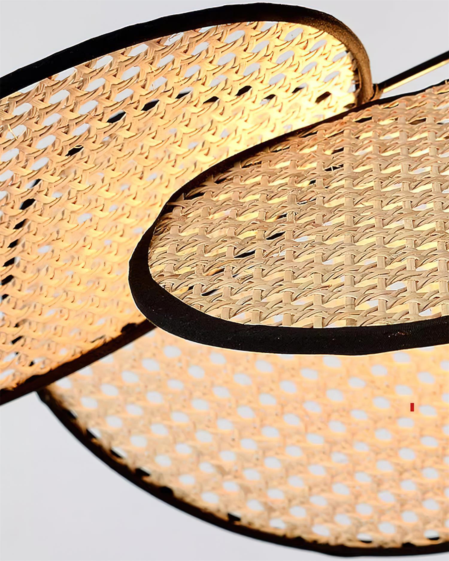 Petals Rattan Pendant Lamp - Letslighting