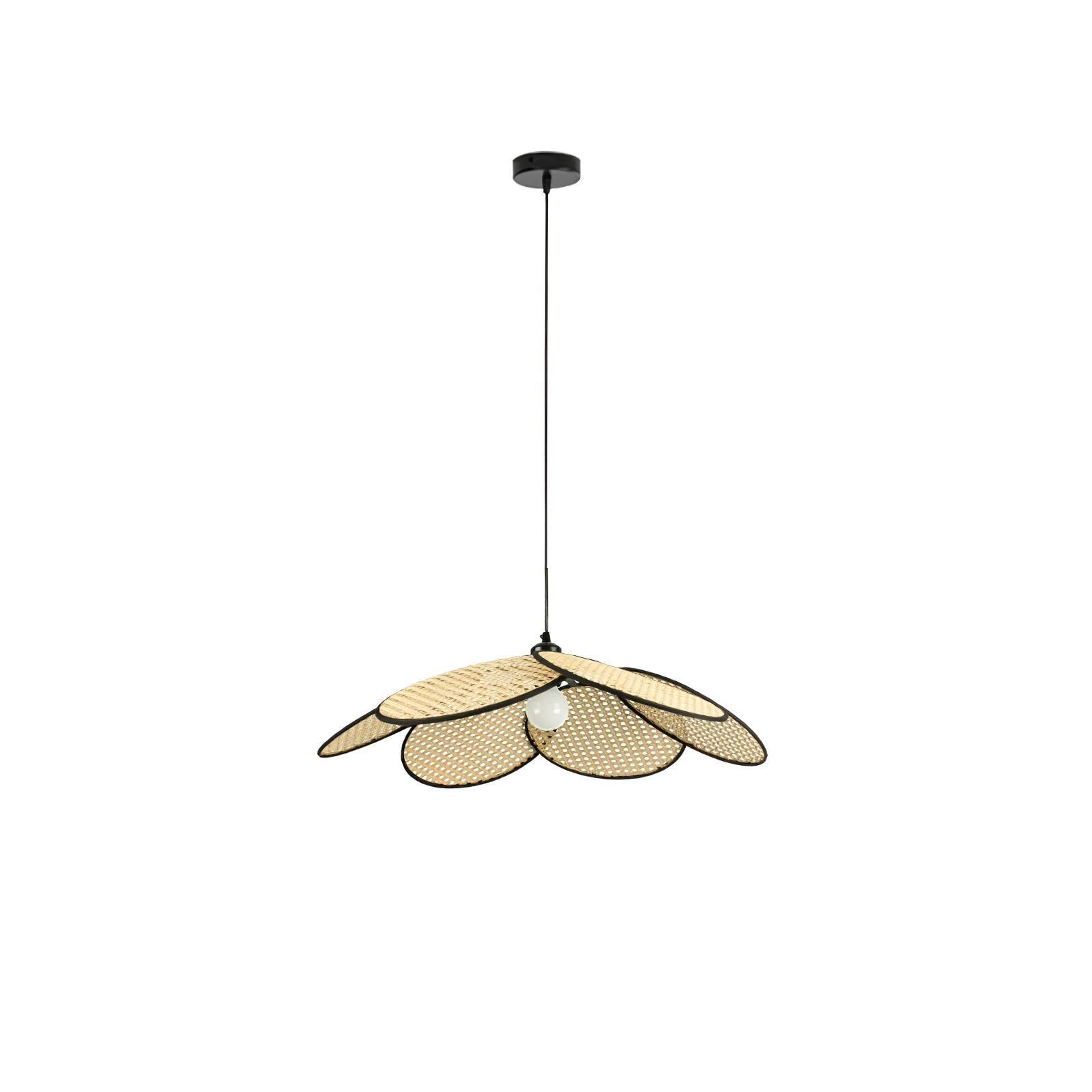Petals Rattan Pendant Lamp - Letslighting