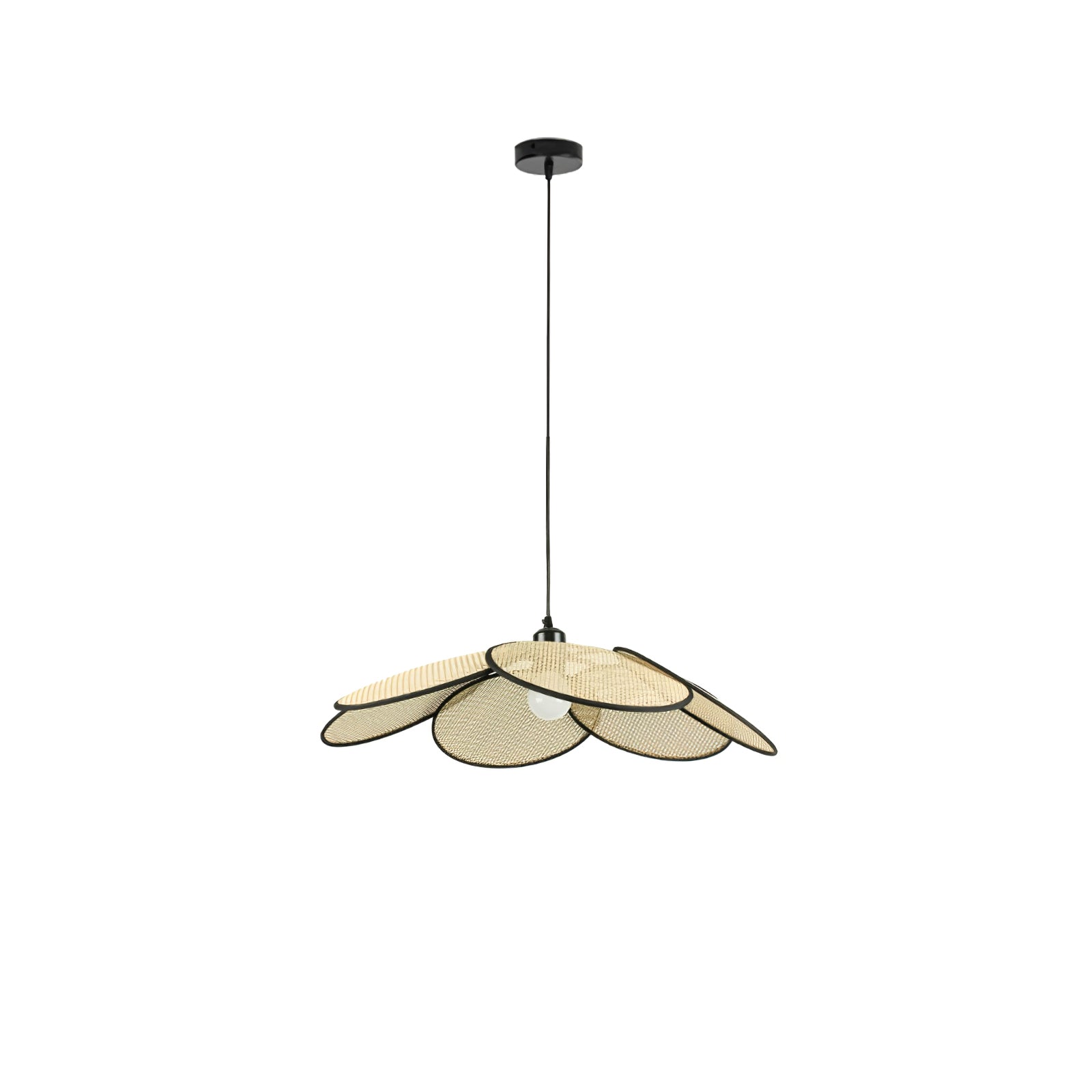 Petals Rattan Pendant Lamp - Letslighting