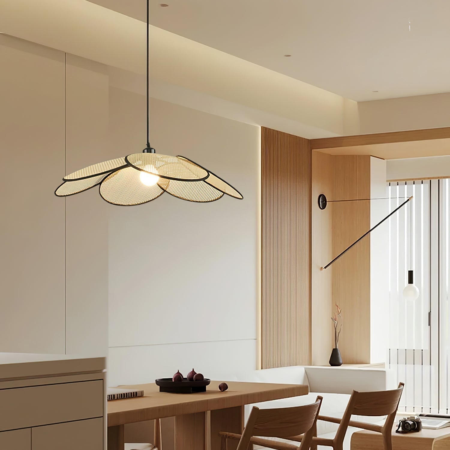 Petals Rattan Pendant Lamp - Letslighting