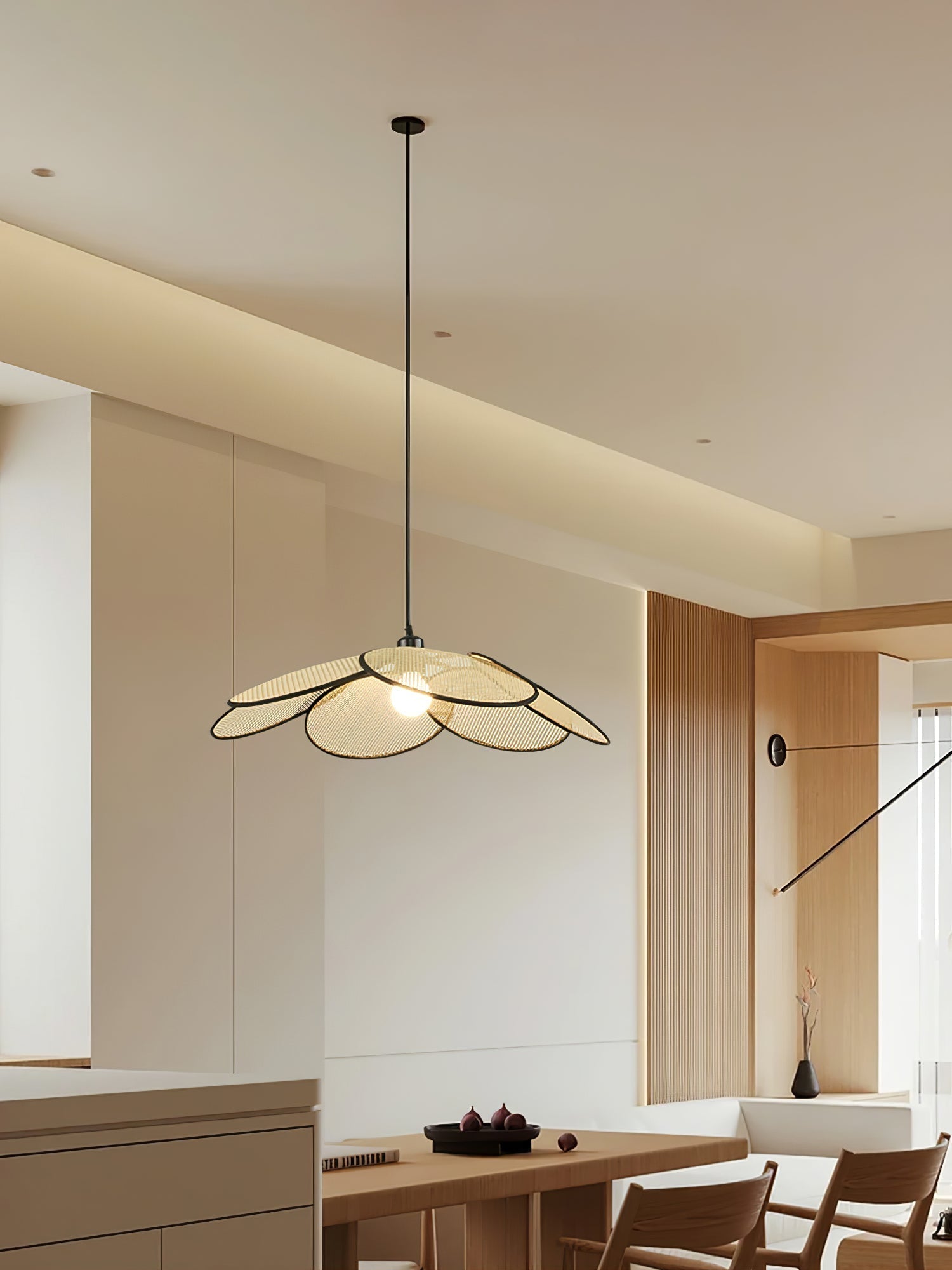 Petals Rattan Pendant Lamp - Letslighting
