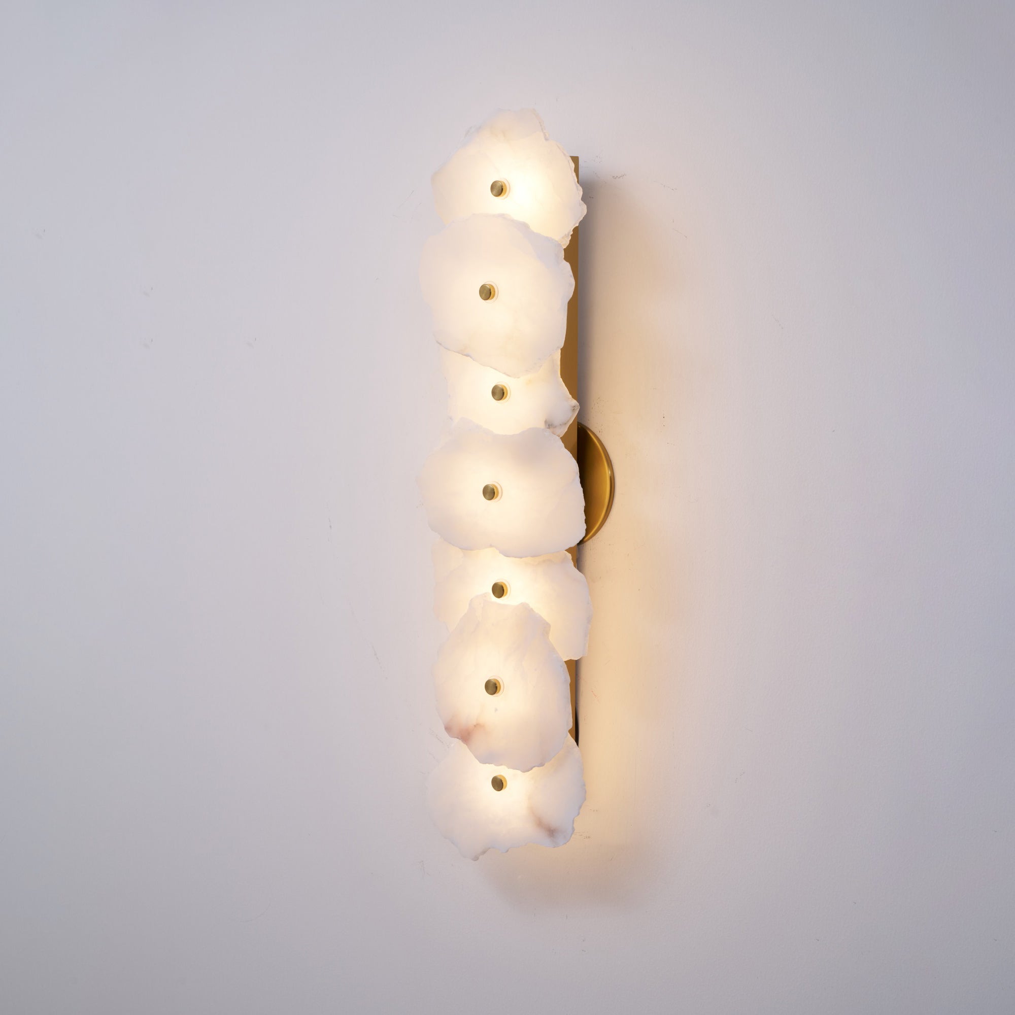Ritta Lámpara de Pared Flor de Alabastro
