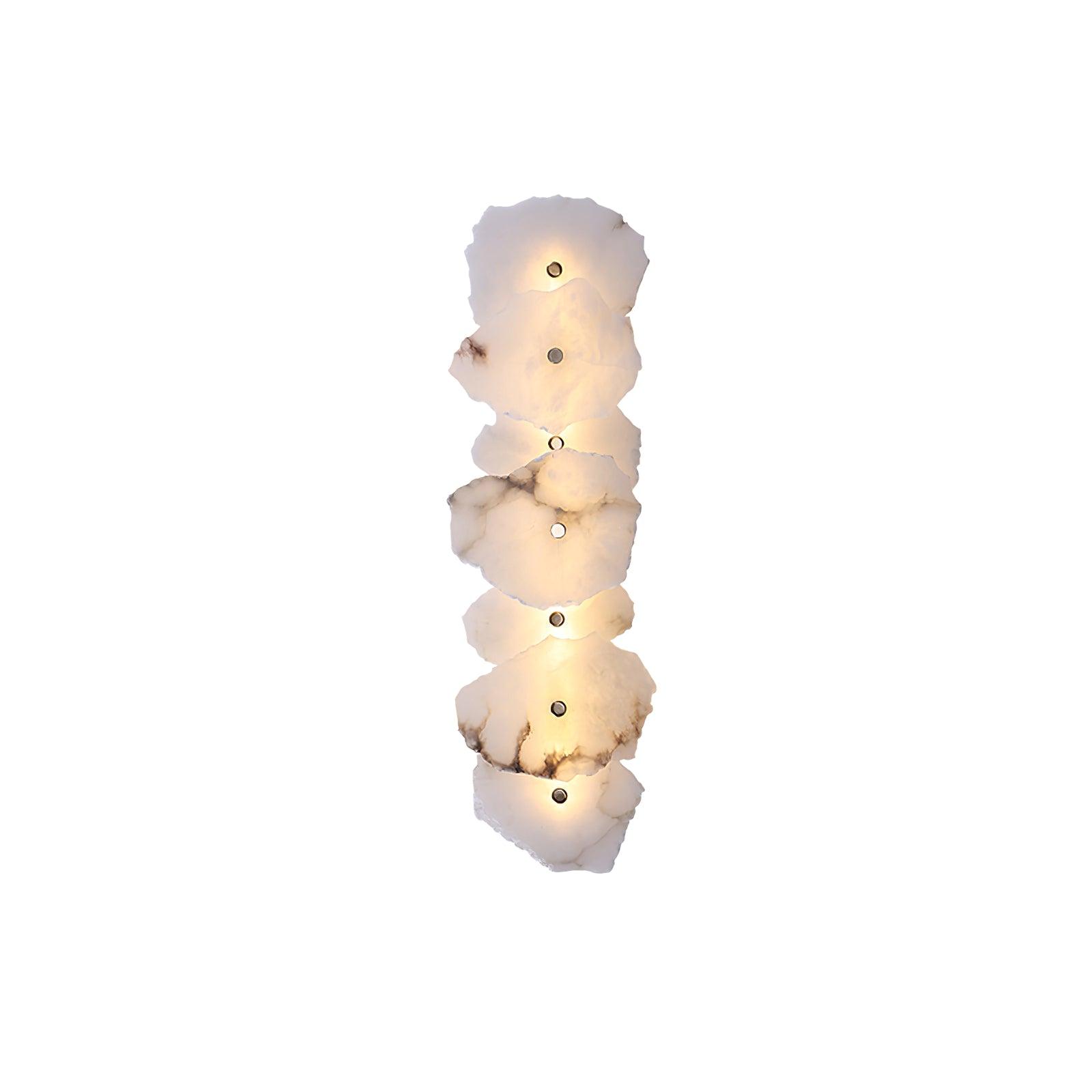 Alaeila Floral Cluster Alabaster Wall Light - Letslighting