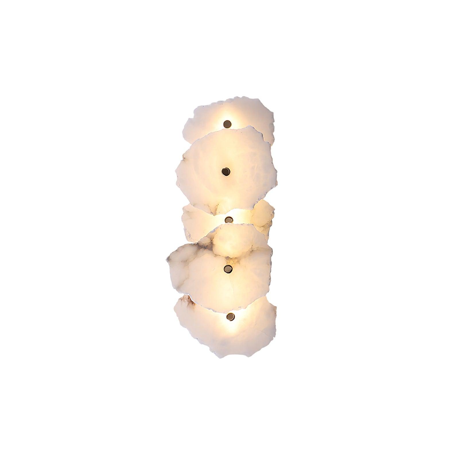 Ritta Lámpara de Pared Flor de Alabastro