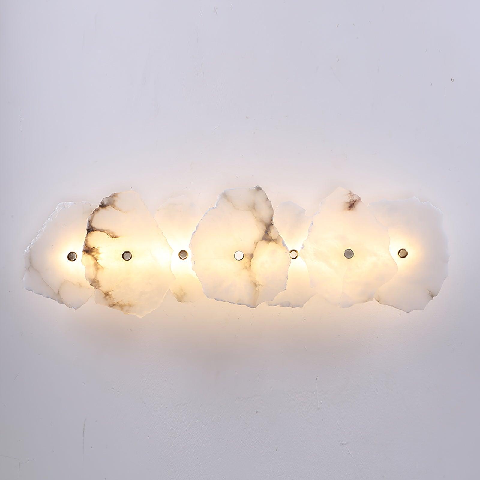 Ritta Lámpara de Pared Flor de Alabastro