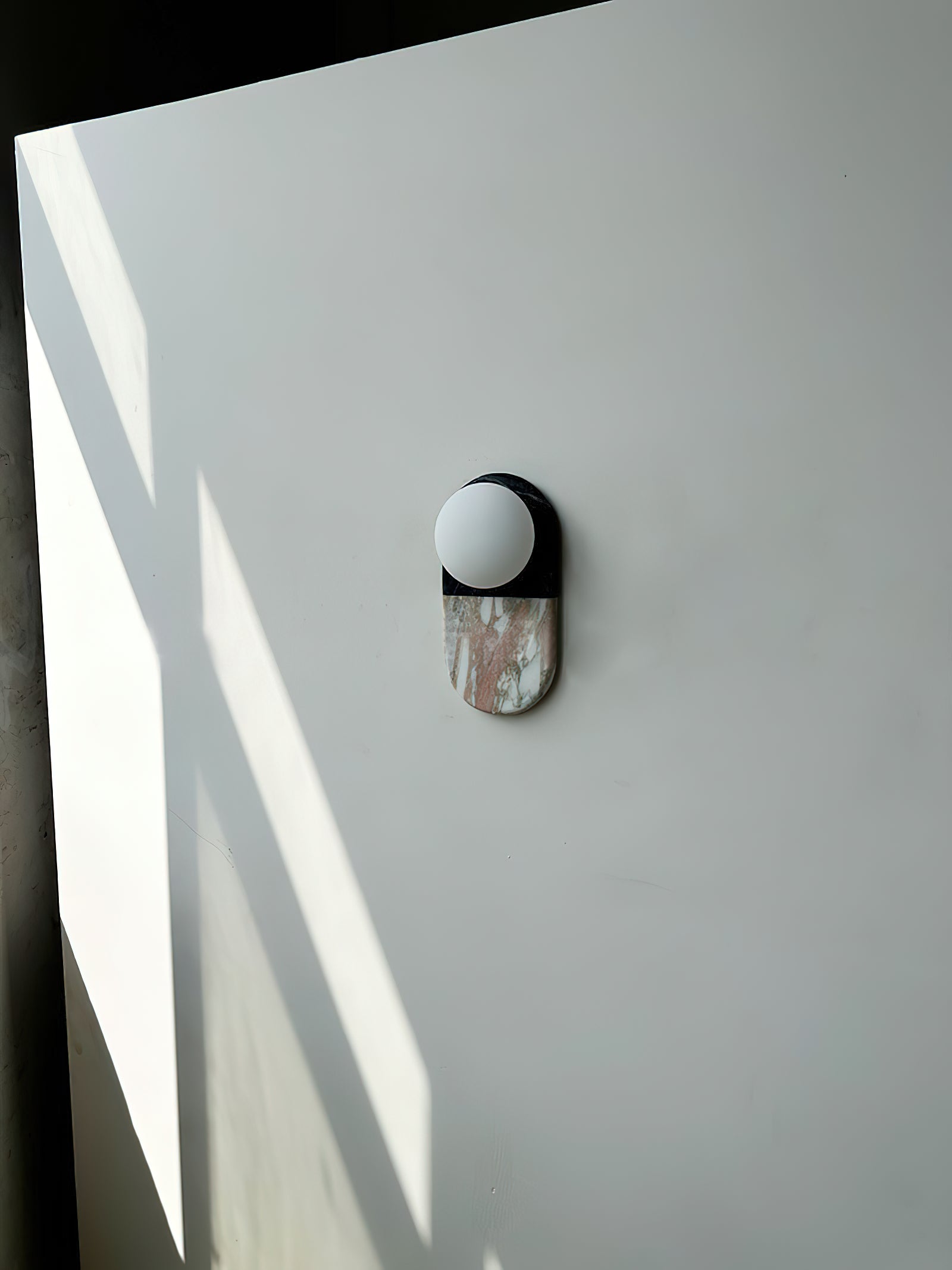 Alvynan Modern Minimalist Marble Sconce Wall Lamp - Lamp Copper