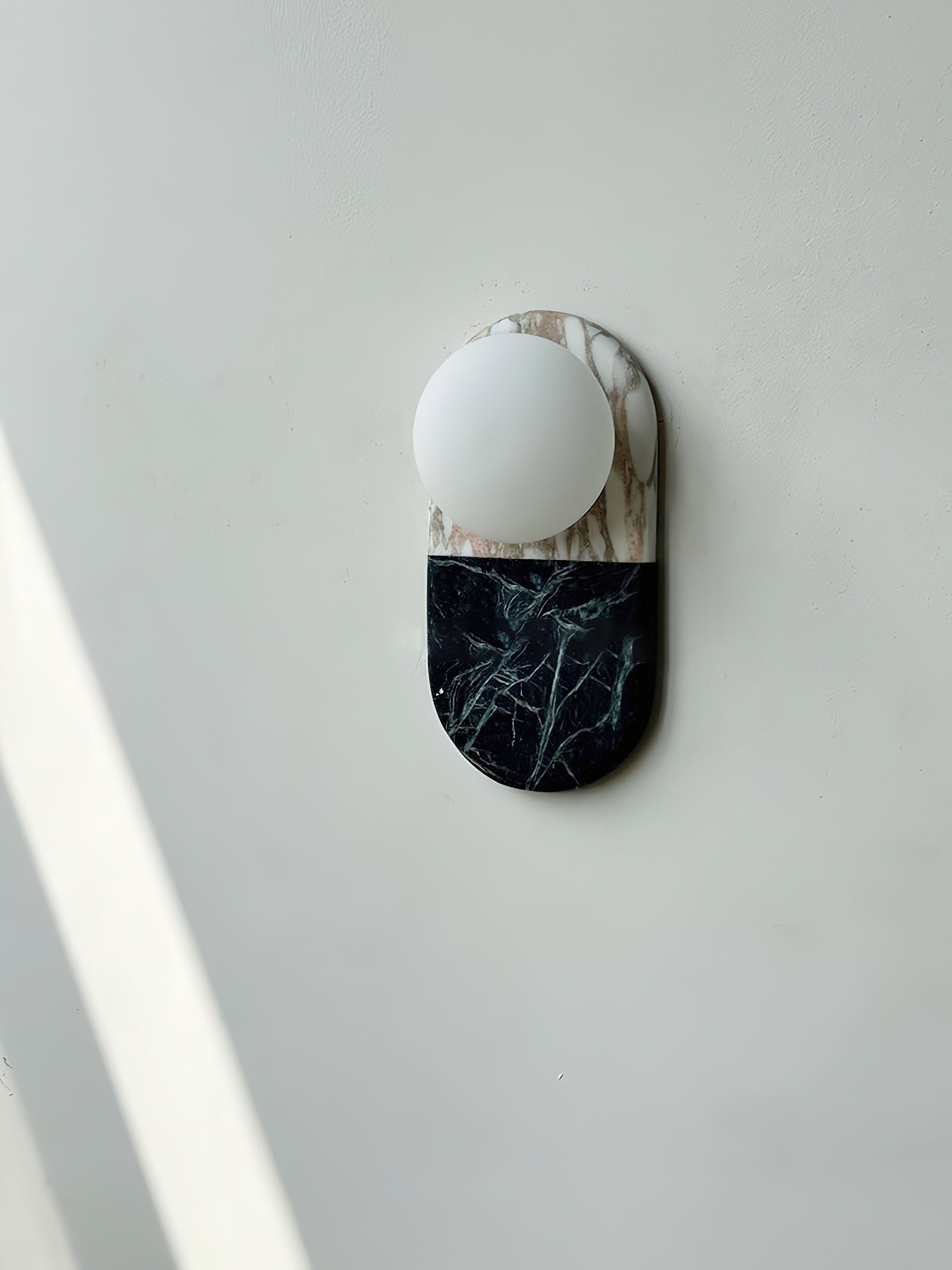 Alvynan Modern Minimalist Marble Sconce Wall Lamp - Lamp Copper