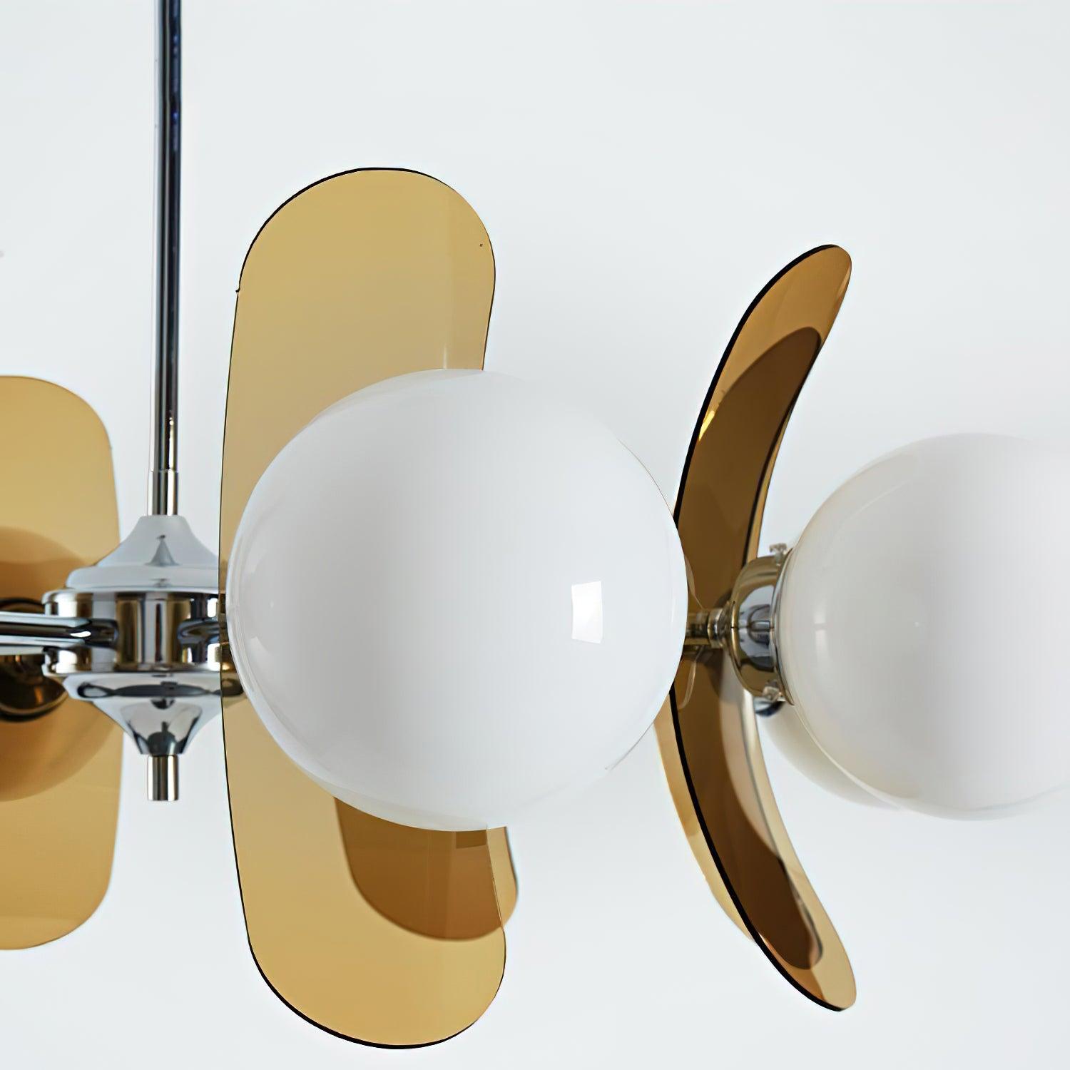 Aira  Chandelier Brown &Orange