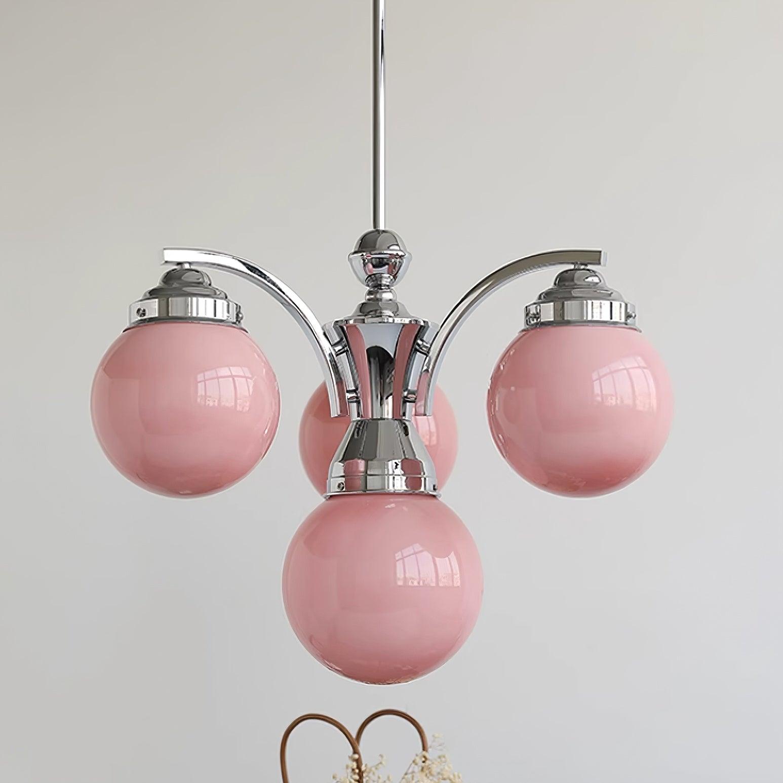 Pink Salamanca Chandelier - Letslighting