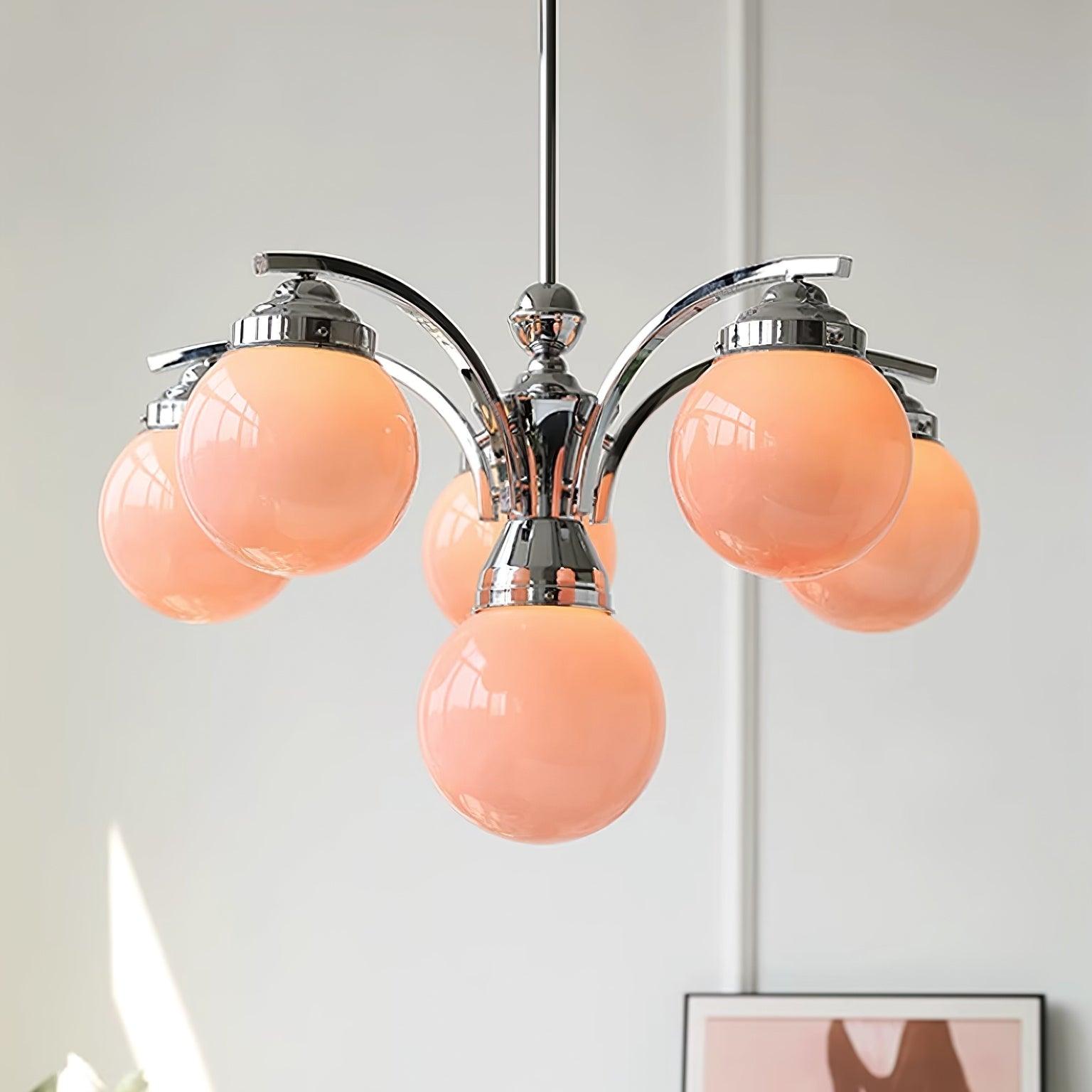 Pink Salamanca Chandelier - Letslighting