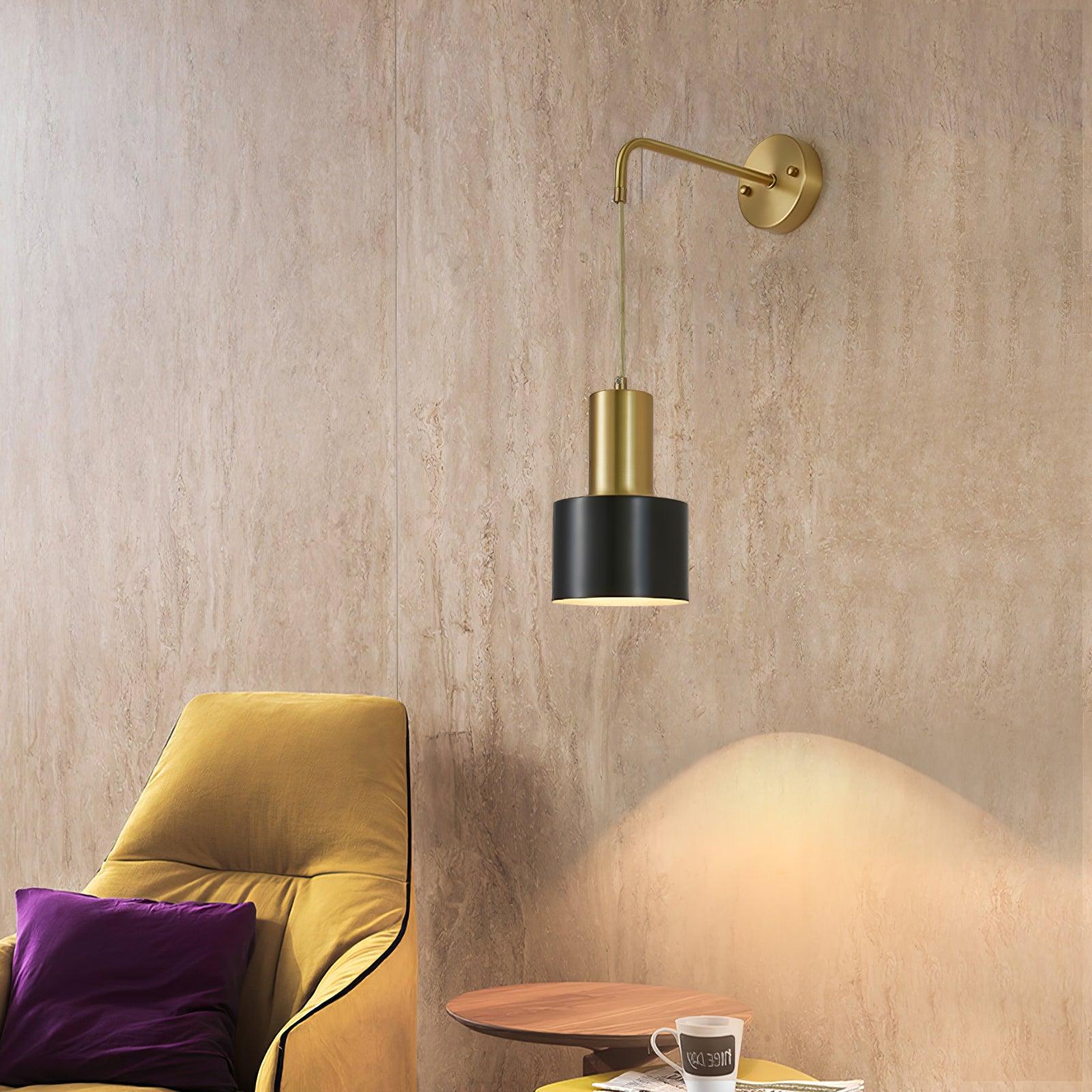 Ezra Minimalist Metal Wall Lamp - Letslighting