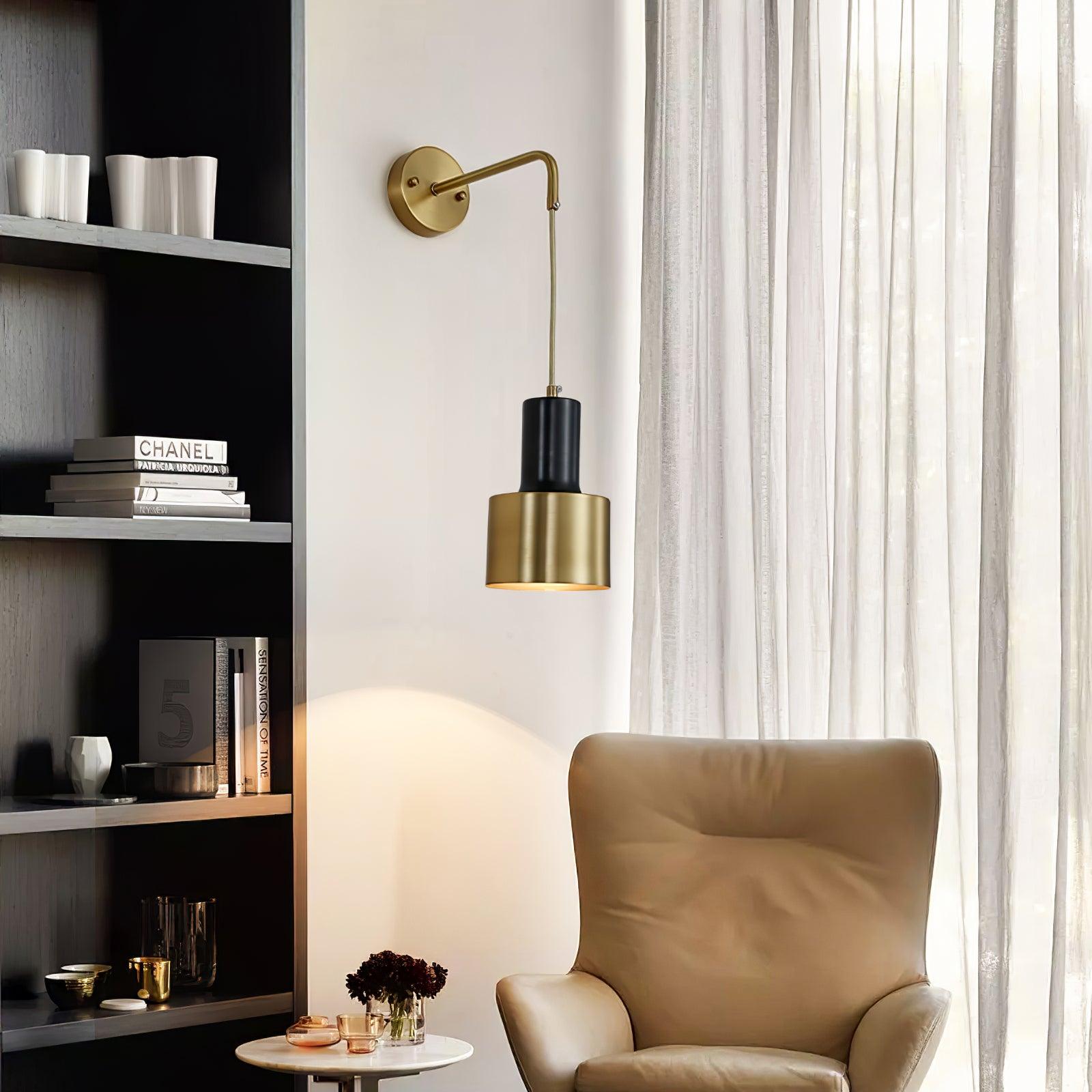 Ezra Minimalist Metal Wall Lamp - Letslighting