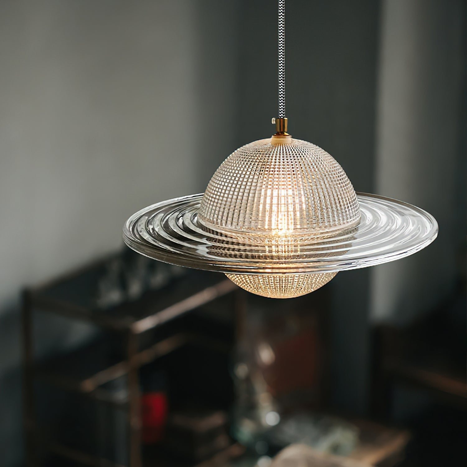 Valentina Moderno Creativo LED Lámpara Colgante Metal Vidrio Dormitorio