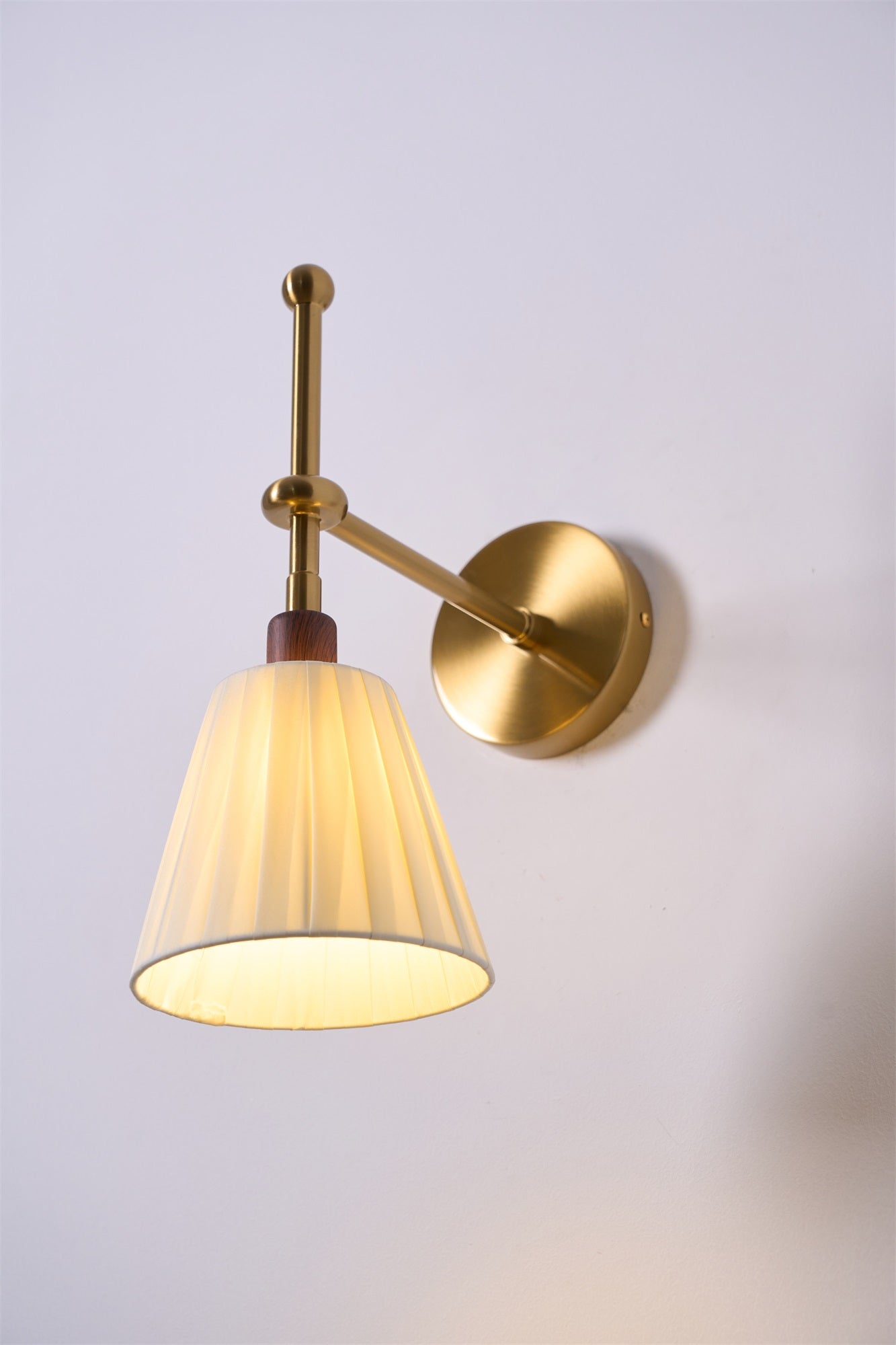 Pleated Fabric Wall Lamp - Letslighting