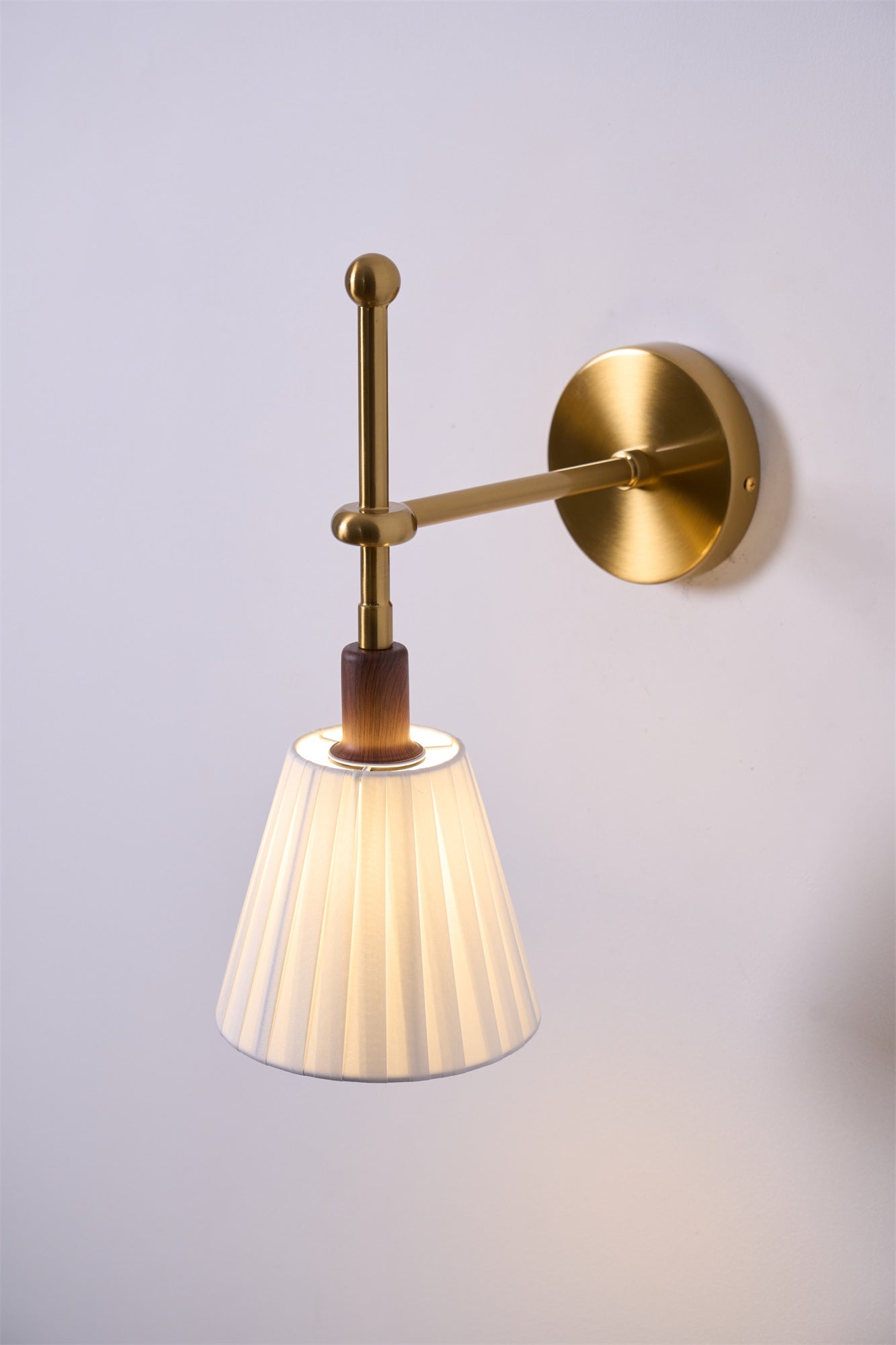 Pleated Fabric Wall Lamp - Letslighting