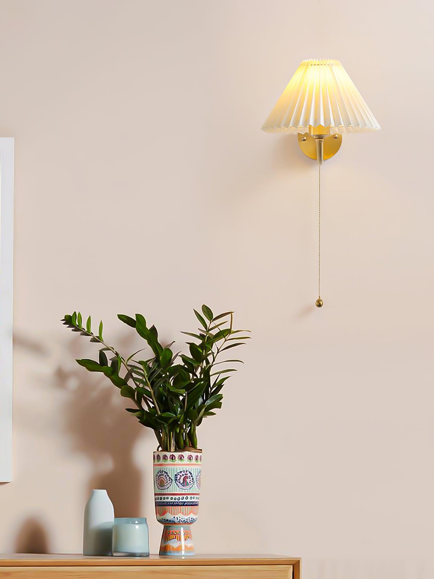 Pleated Wall Lamp - Letslighting